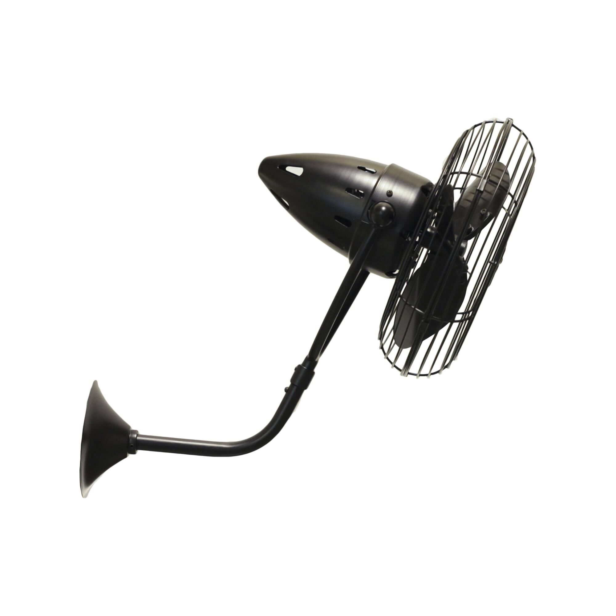 Bruna Parede Wall Mounted Fan by Matthews Fan Company