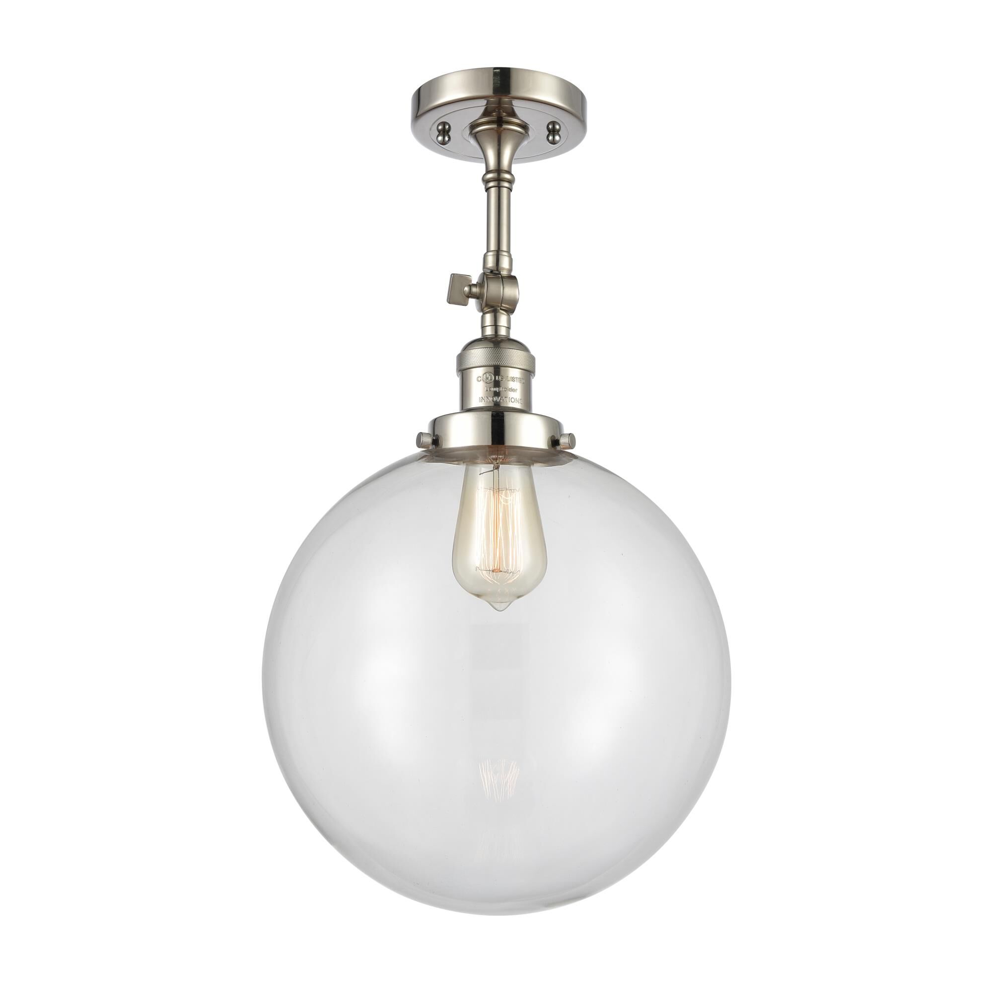 Bruno Marashlian XX-Large Beacon 12 Inch 1 Light Semi Flush Mount by Innovations Lighting