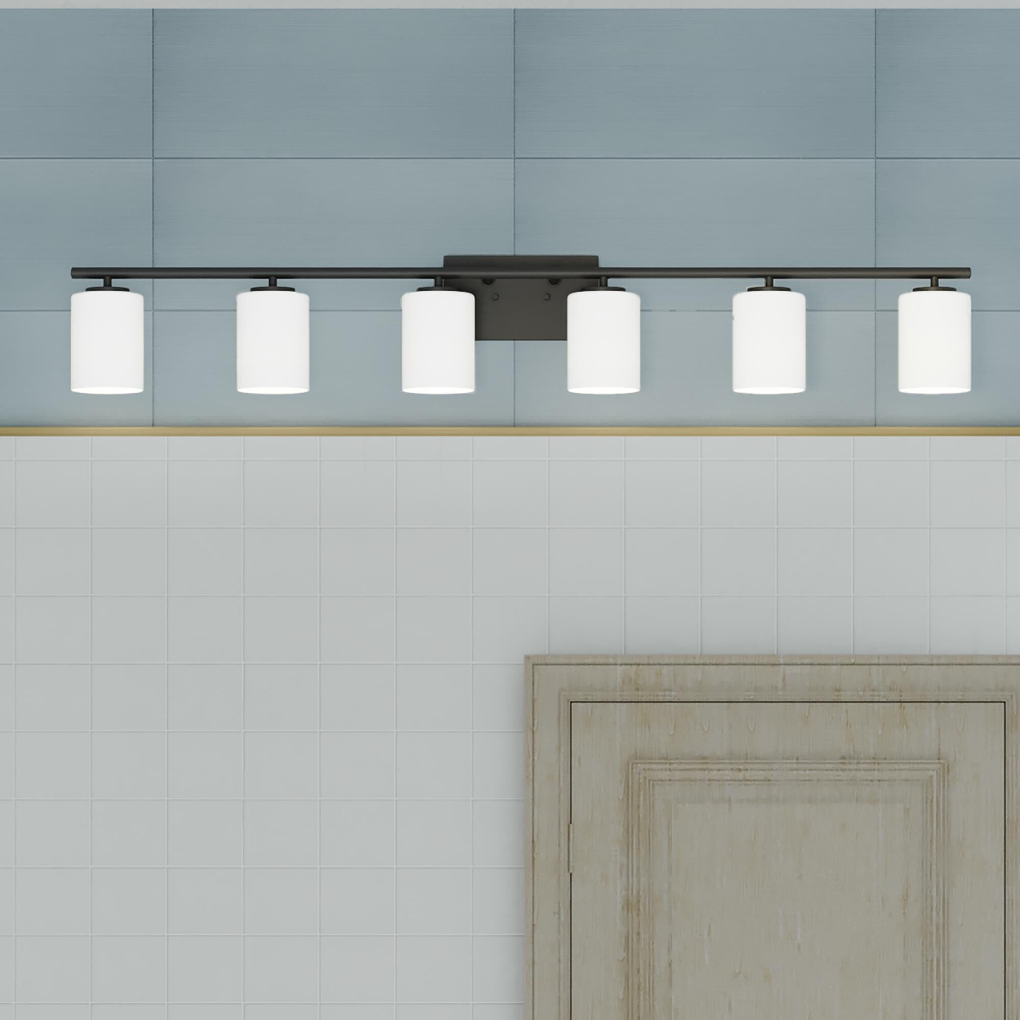 Replay 48 Inch 6 Light Bath Vanity Light by Progress Lighting