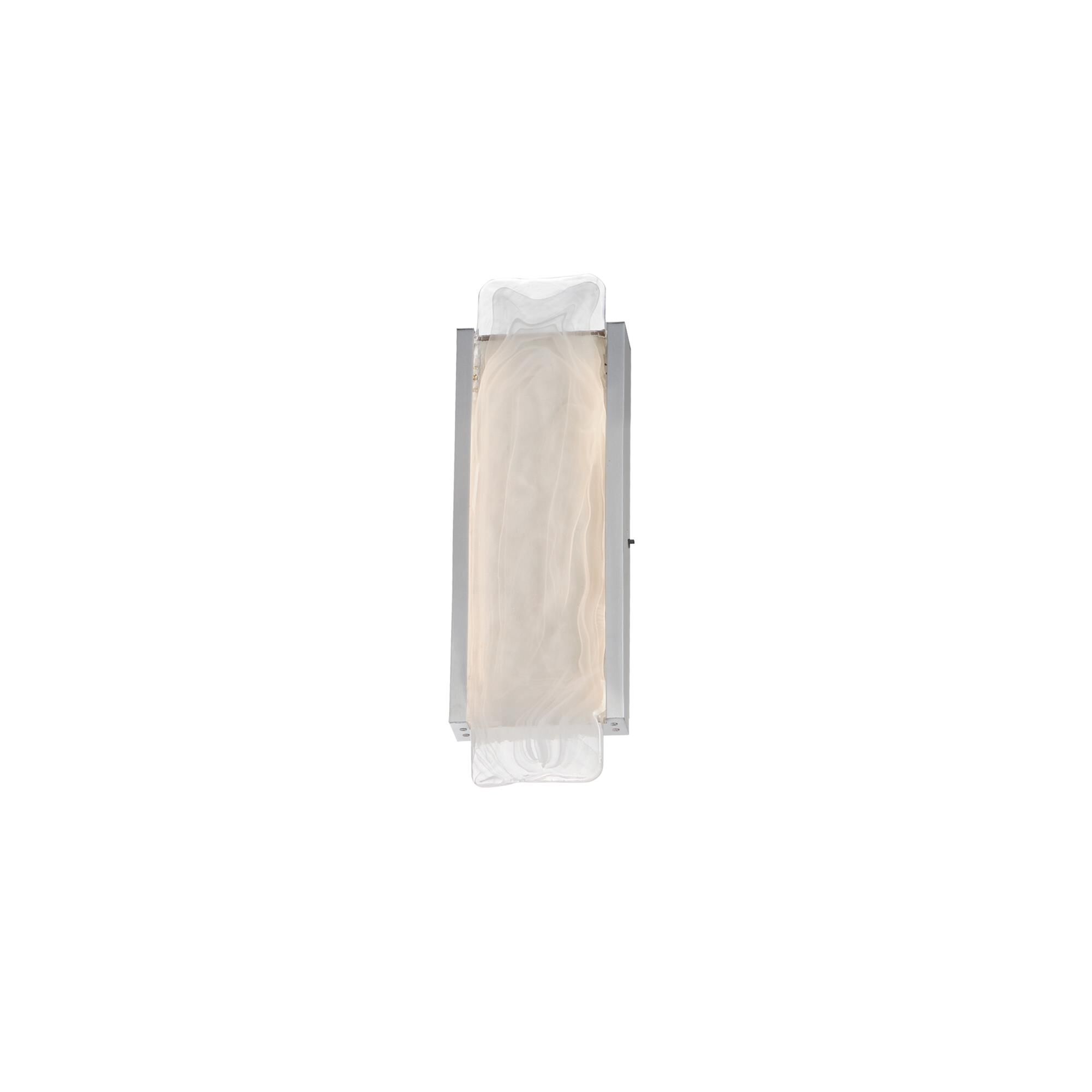 Shown in Satin Nickel finish and White Spiral glass