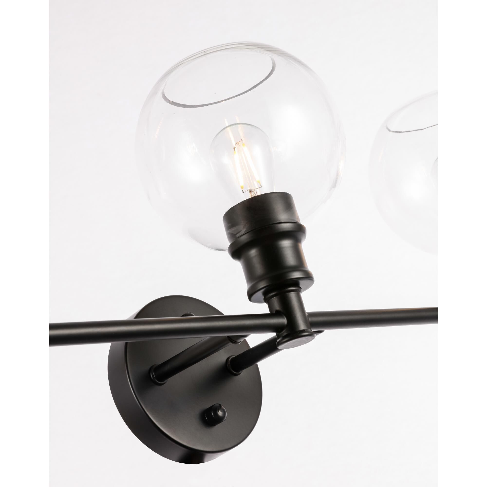 Shown in Black finish