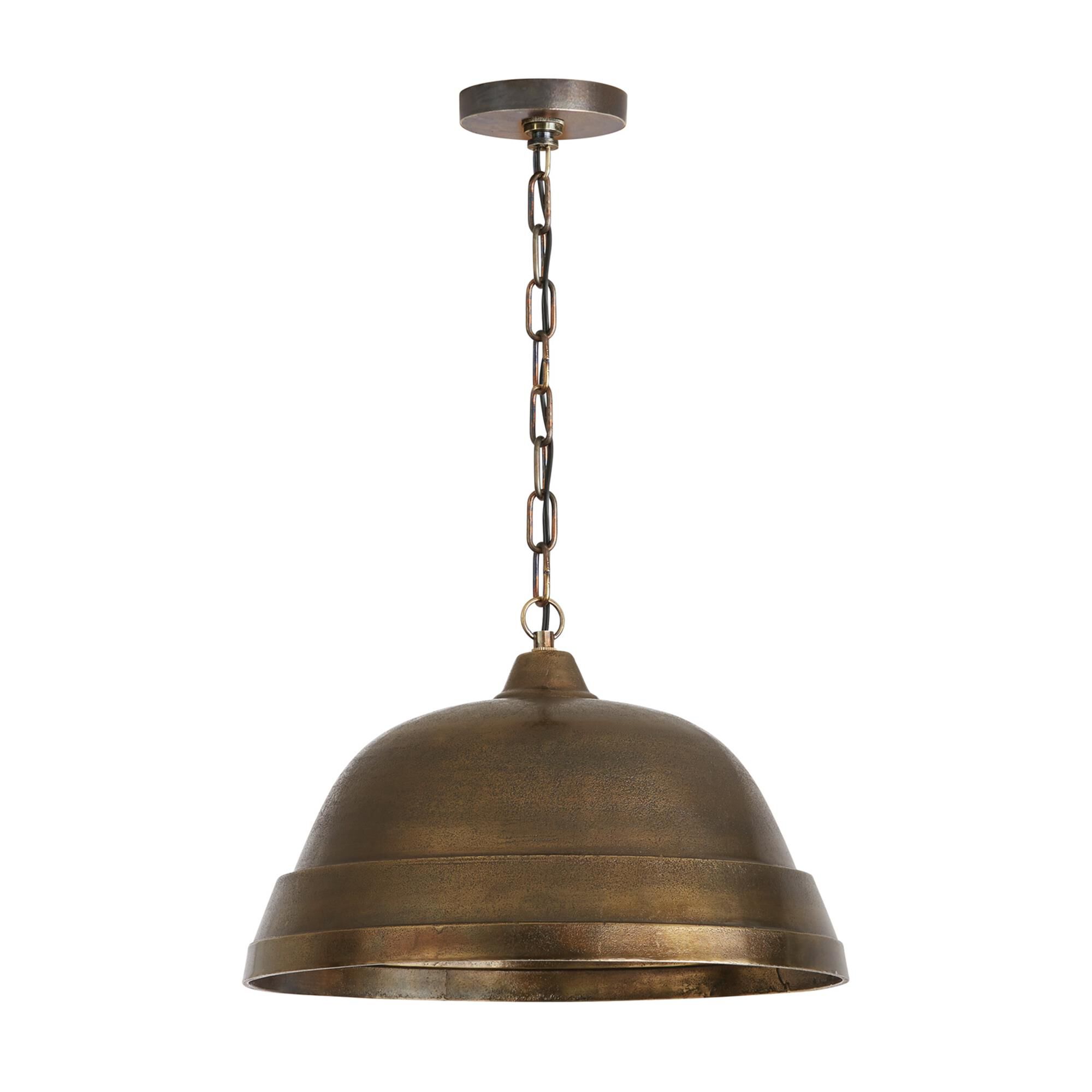 Shown in Oxidized Brass finish