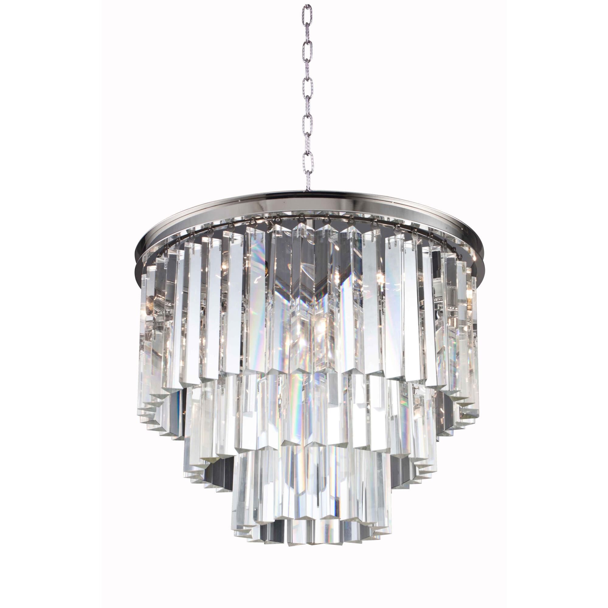 Sydney 20 Inch 9 Light Mini Chandelier by Elegant Lighting