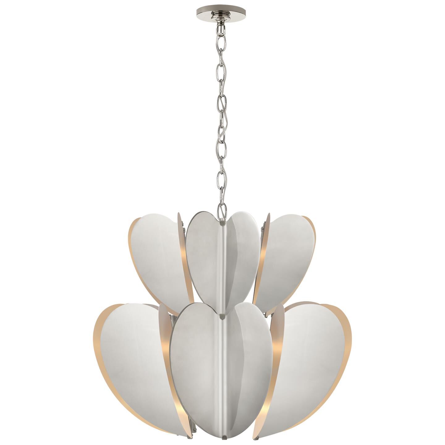kate spade new york Danes 25 Inch 8 Light Chandelier by Visual Comfort Signature Collection