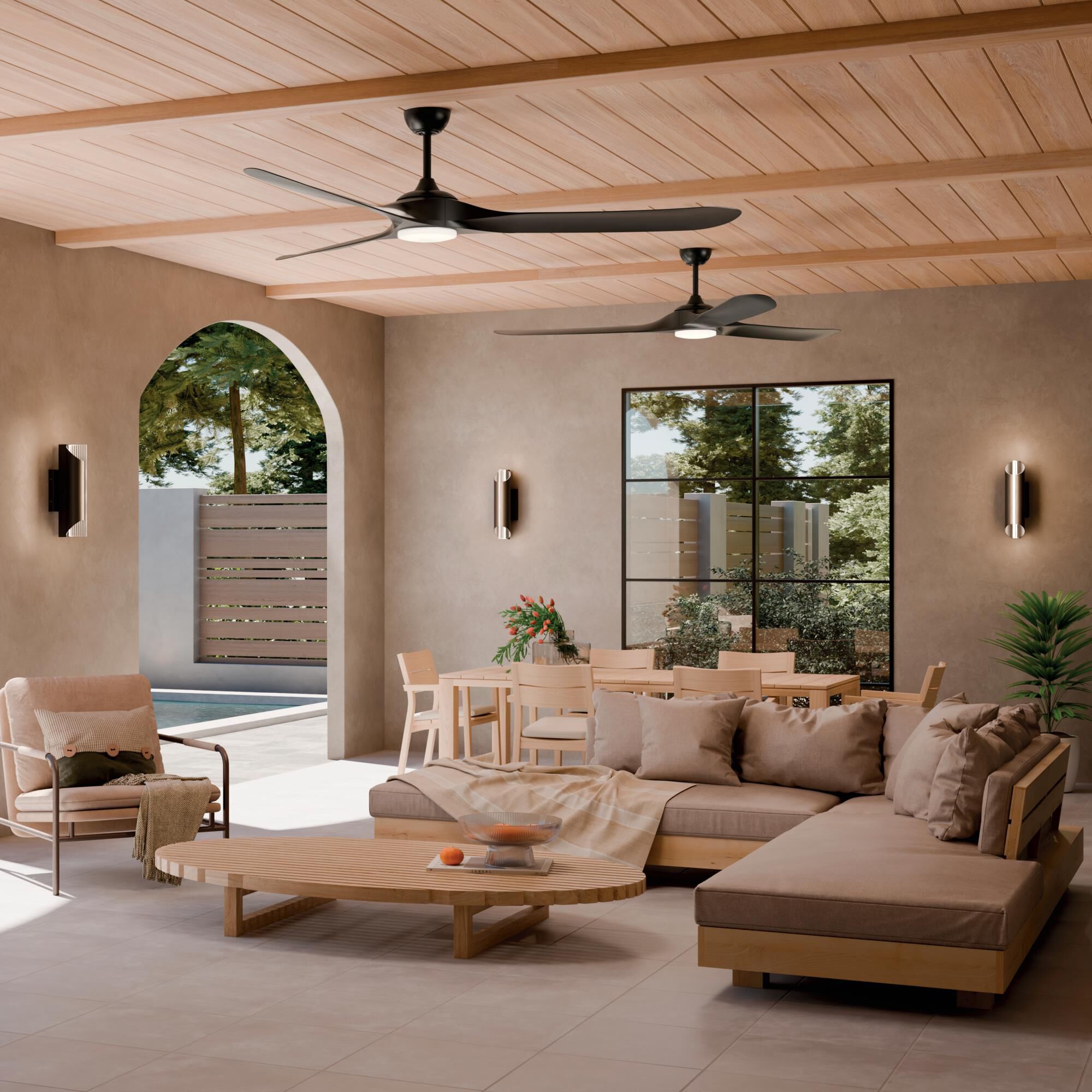 Mylo 80 Inch Outdoor Rated Ceiling Fan by Kichler Lighting