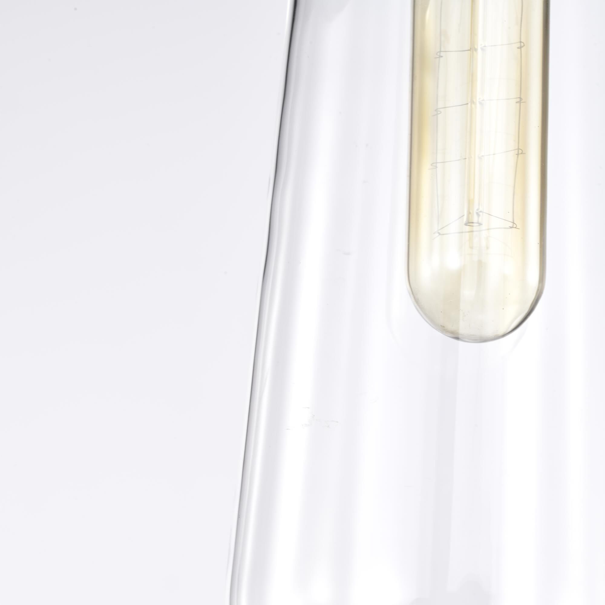 Shown in Aged Bronze finish and Clear glass