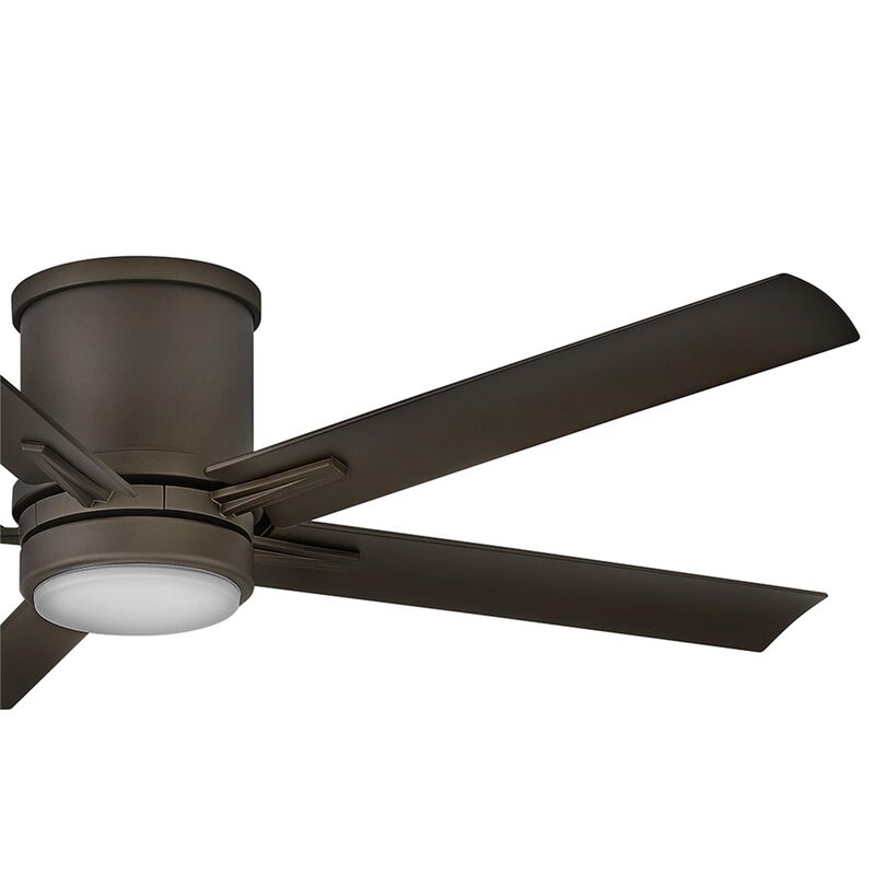Vail 52 Inch Flush Mount Fan with Light Kit by Hinkley