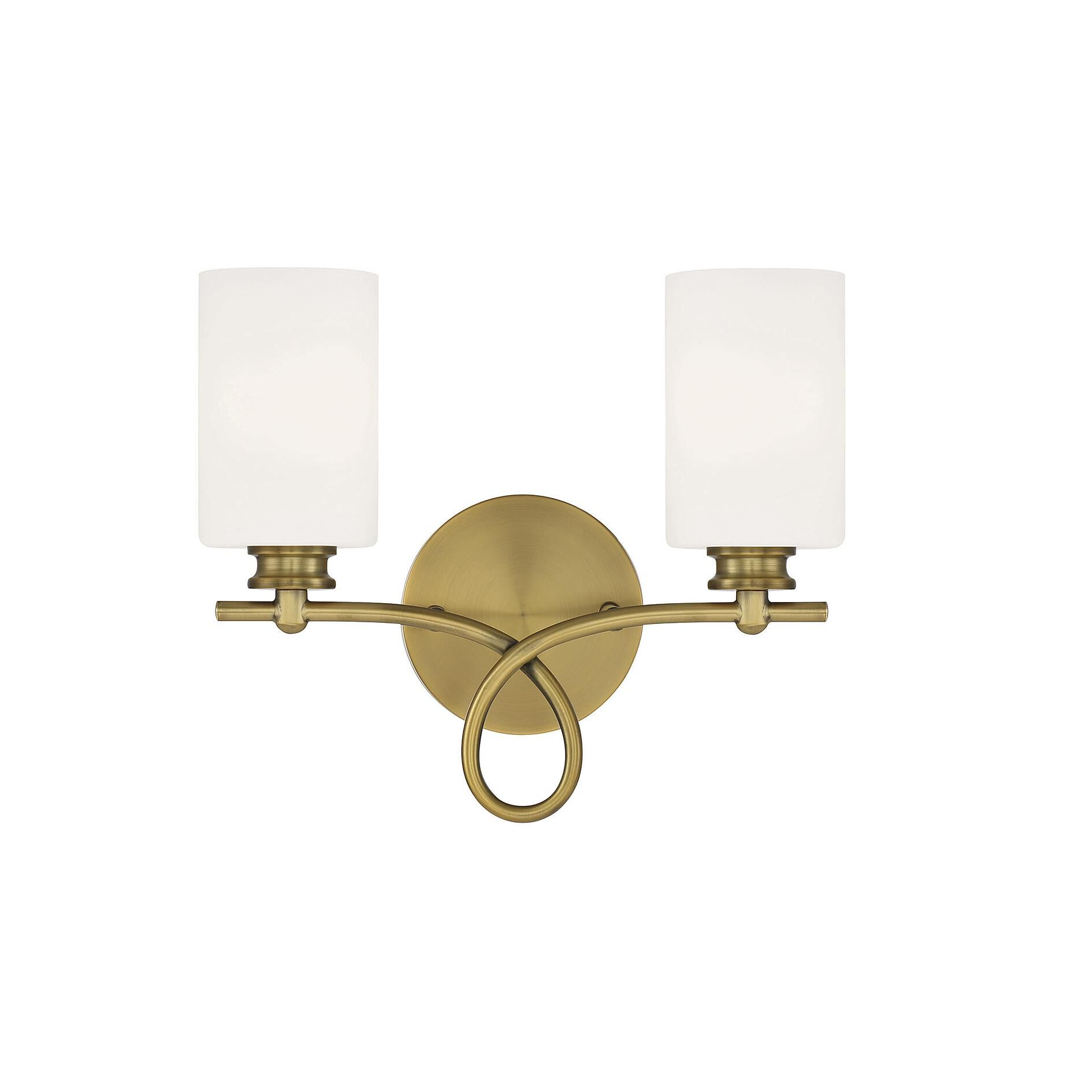 Woodbury 14 Inch 2 Light Bath Vanity Light by Savoy House