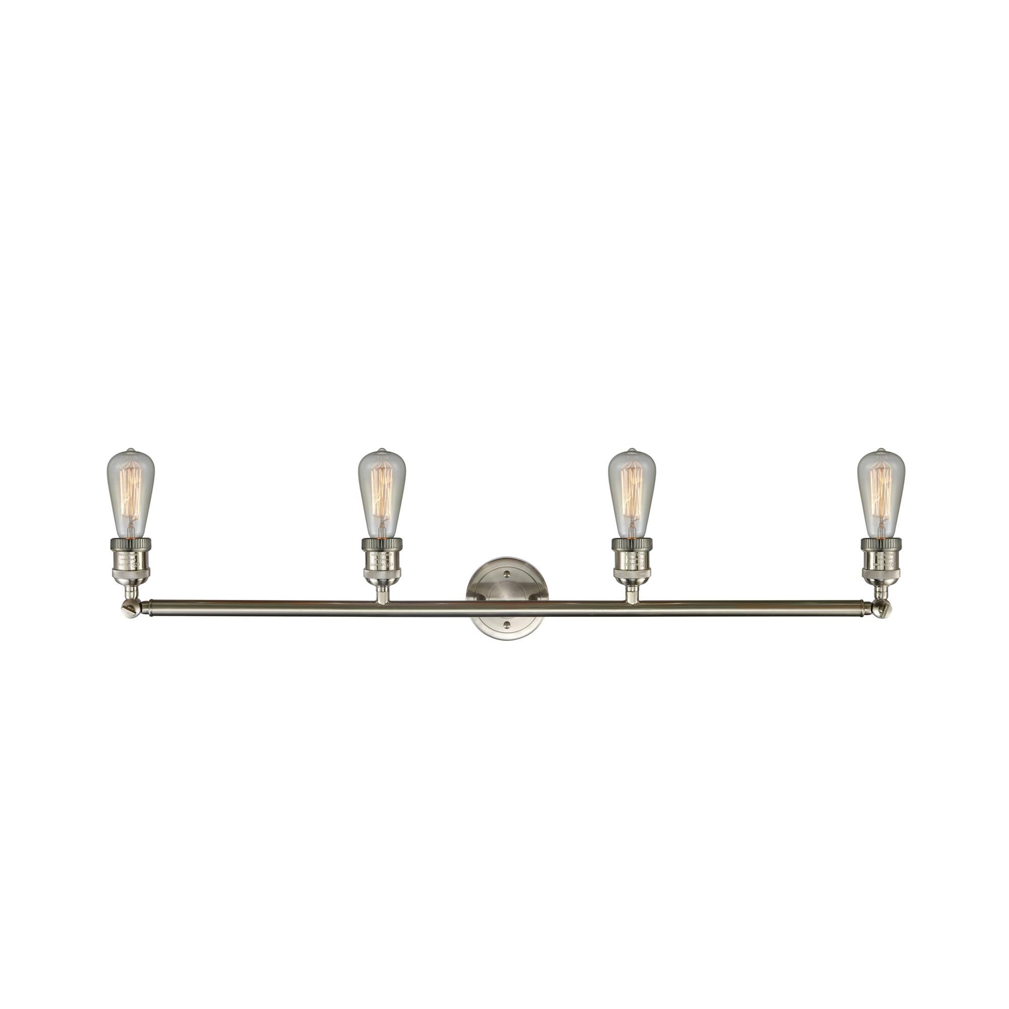 Shown in Brushed Satin Nickel finish and Plated Smoked glass