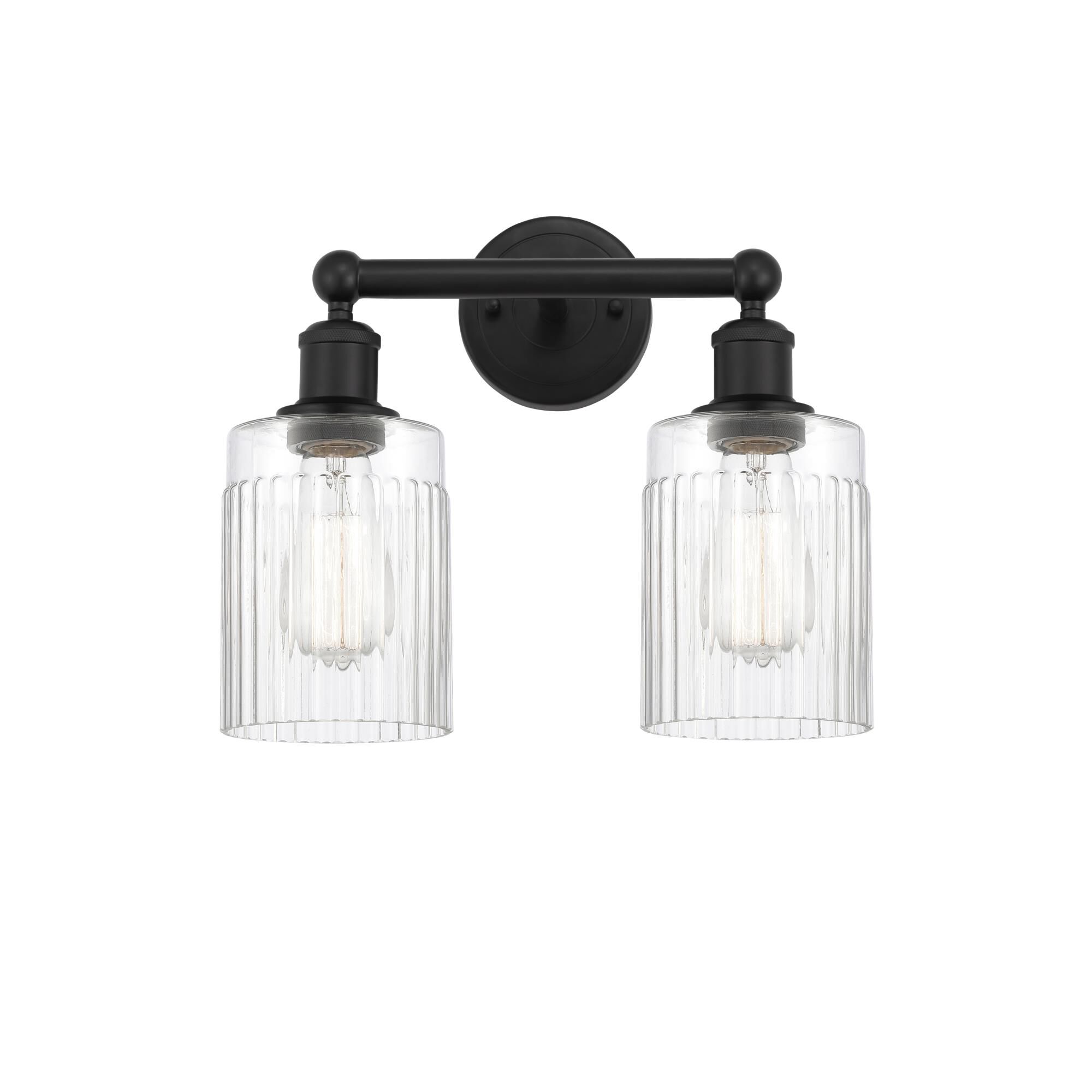 Shown in Matte Black, Clear finish and Clear glass and Clear Glass shade