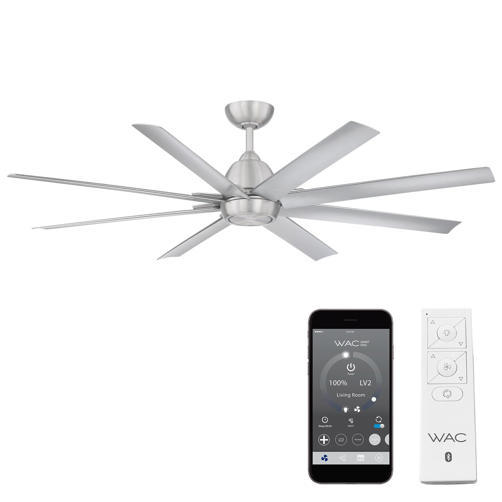 Mocha Xl 66 Inch Ceiling Fan by WAC Lighting