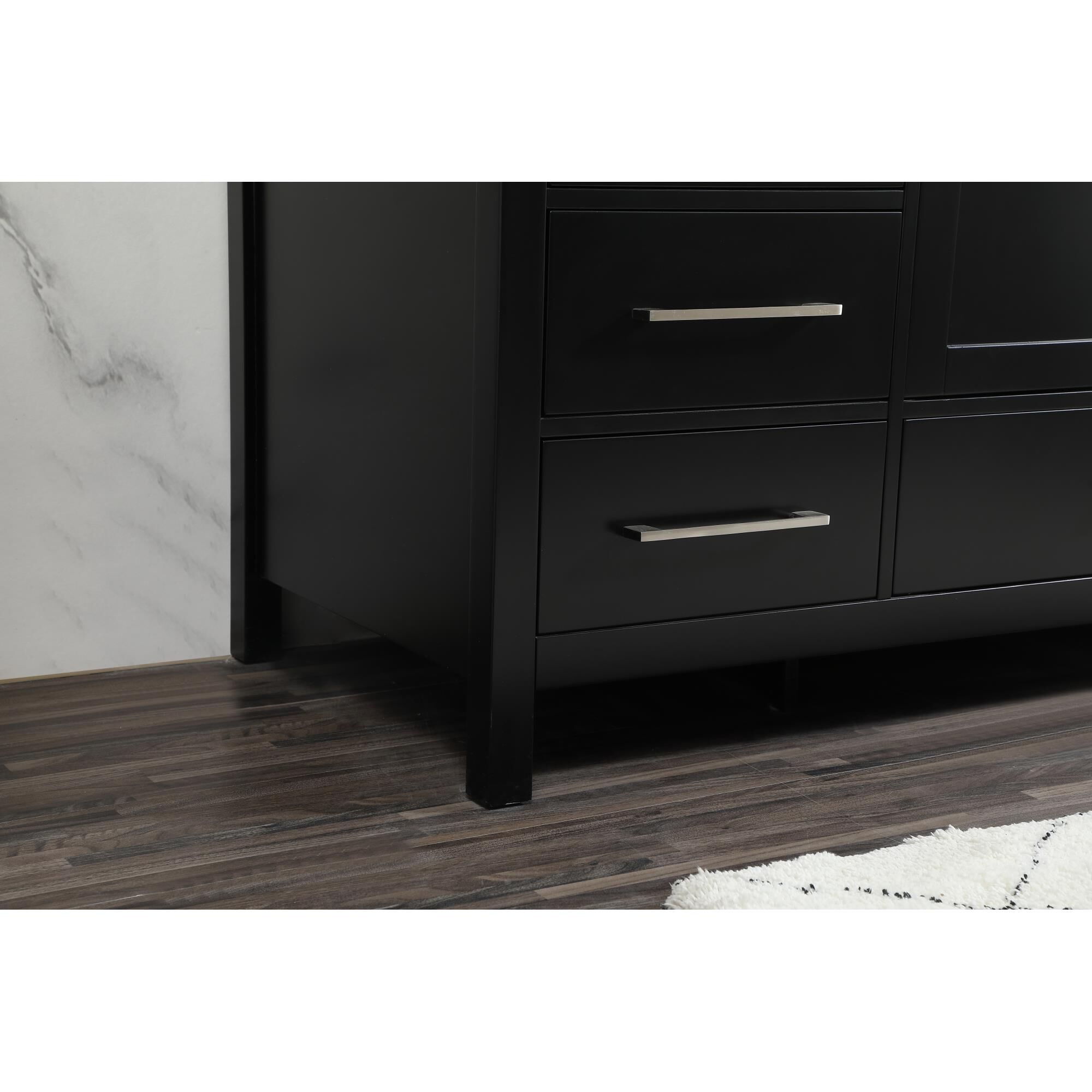 Shown in Black finish