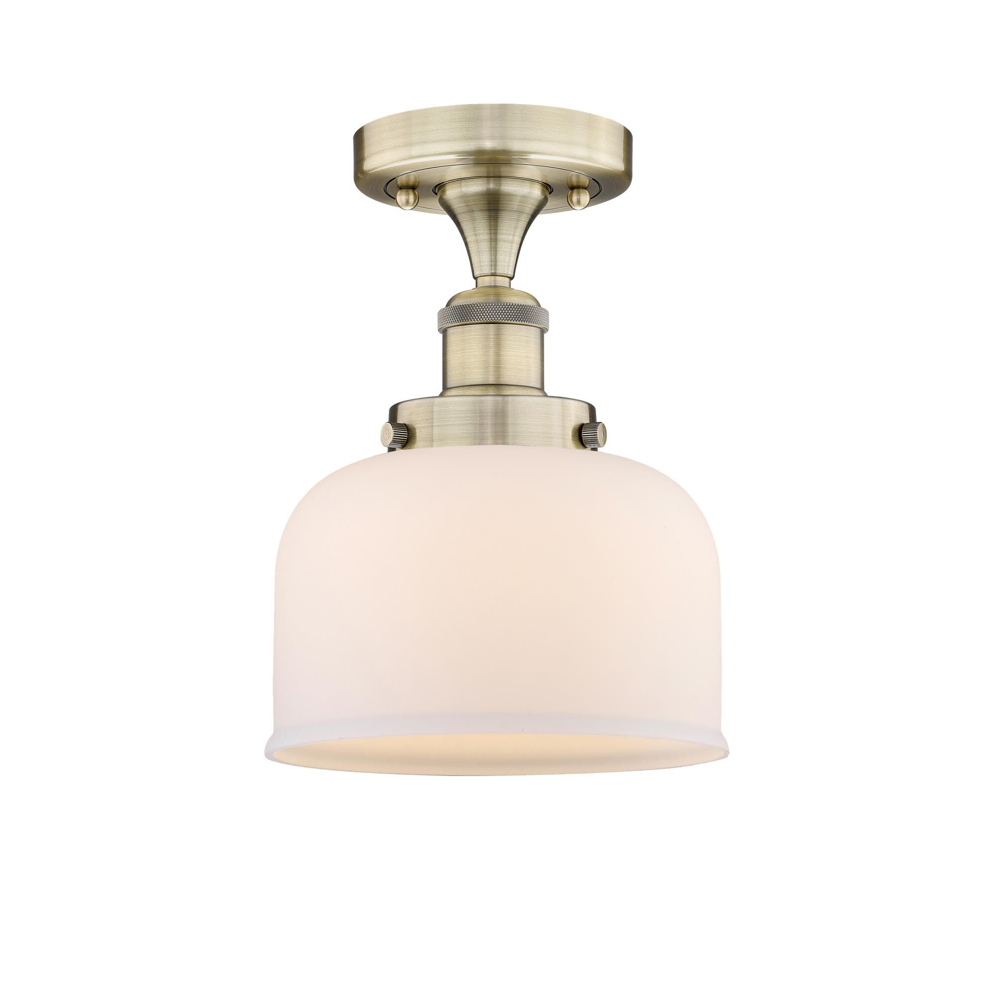 Bruno Marashlian Bell 6 Inch 1 Light Semi Flush Mount by Innovations Lighting