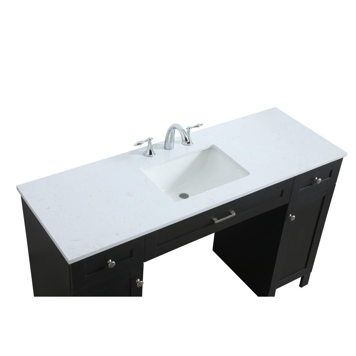 Shown in Black finish