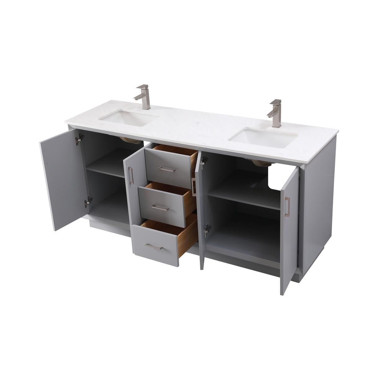 Hayes 72 Inch Bath Vanity by Elegant Decor