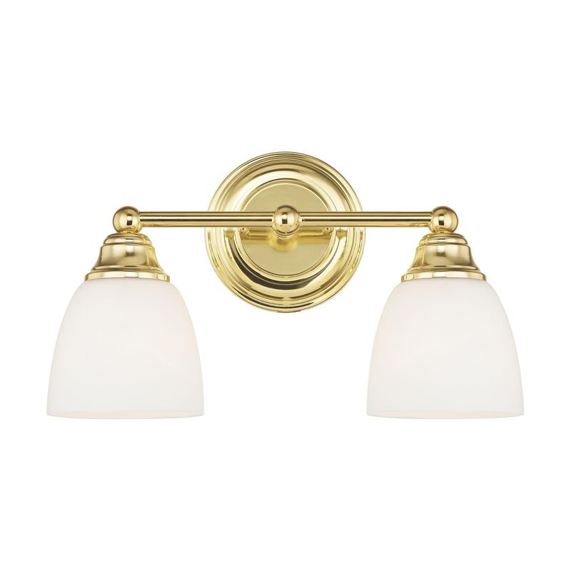 Somerville 15 Inch 2 Light Bath Vanity Light by Livex Lighting