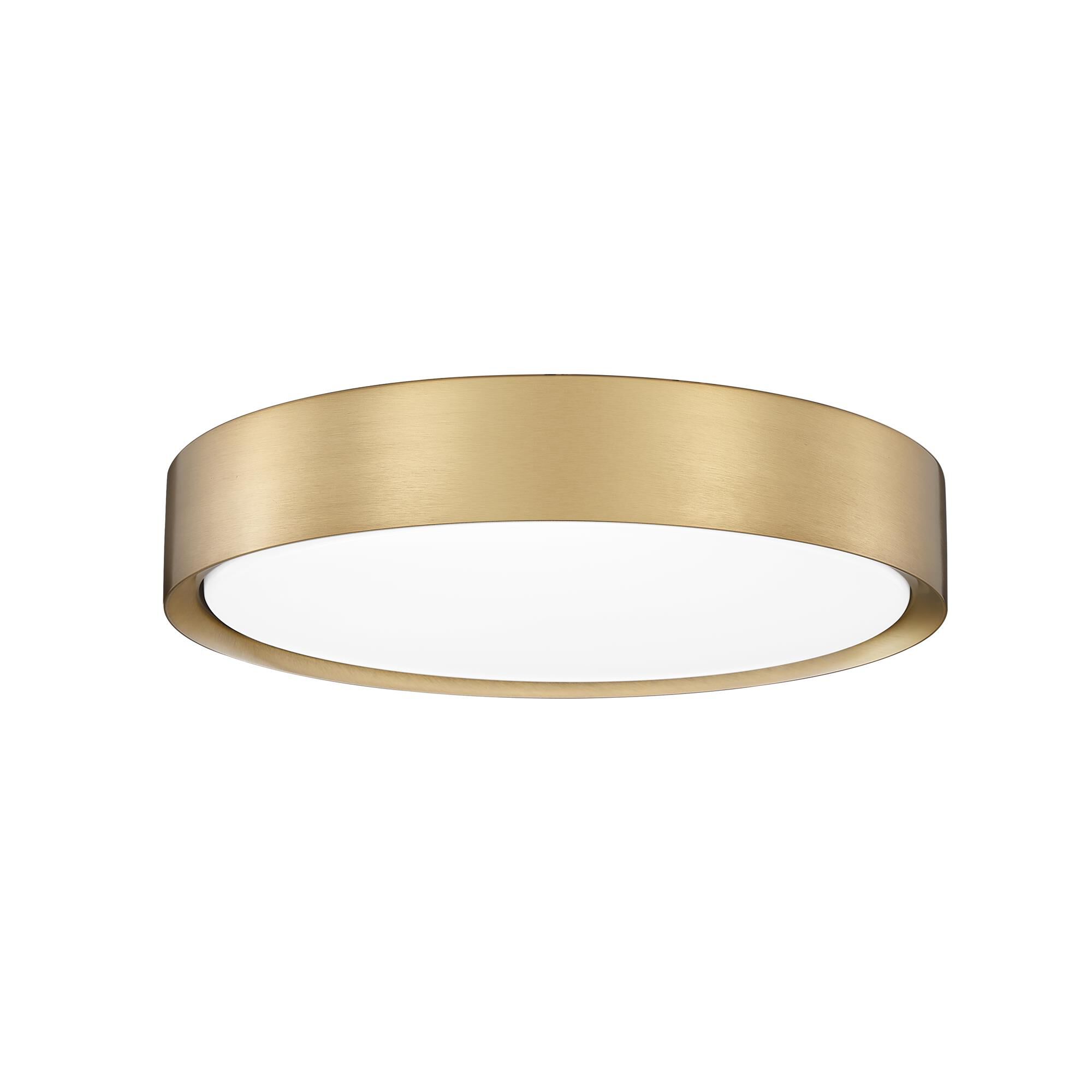 Shown in Modern Gold finish and Frosted glass and Frosted shade