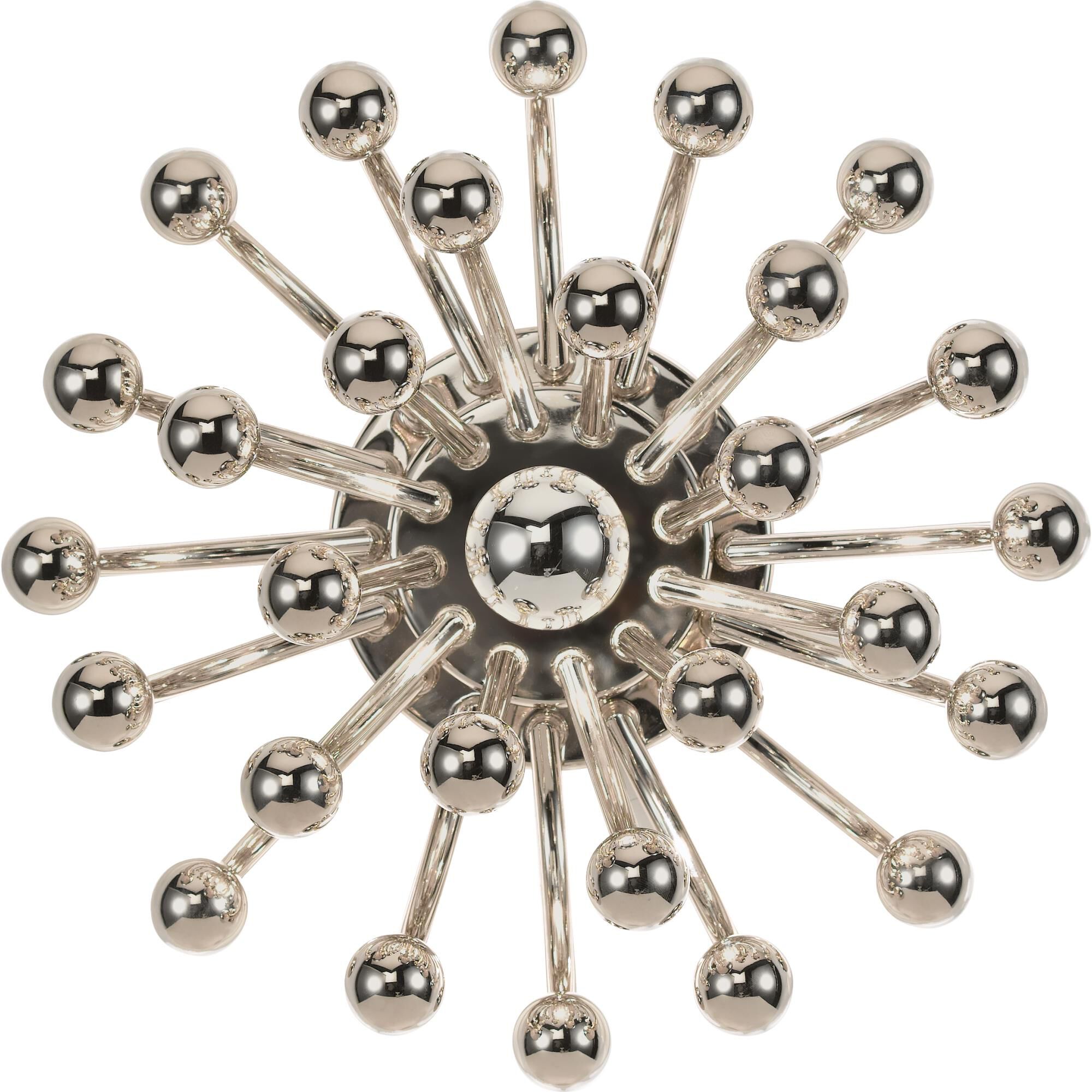 Anemone 13 Inch 1 Light Flush Mount by Robert Abbey