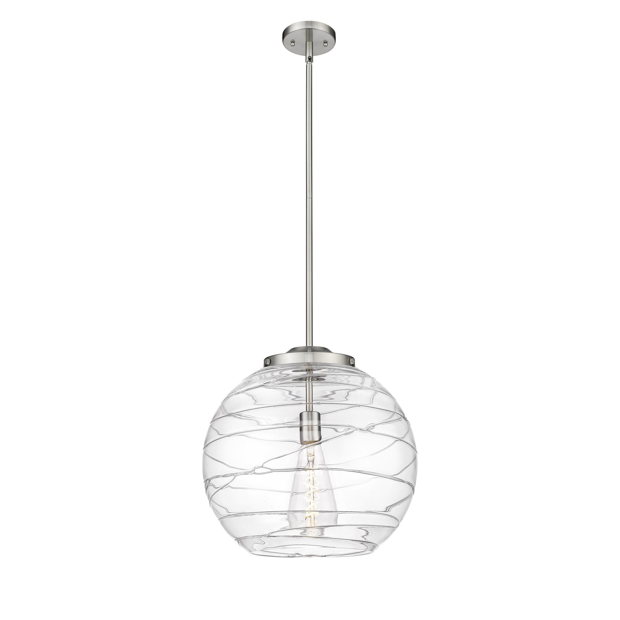 Bruno Marashlian Deco Swirl 16 Inch Large Pendant by Innovations Lighting