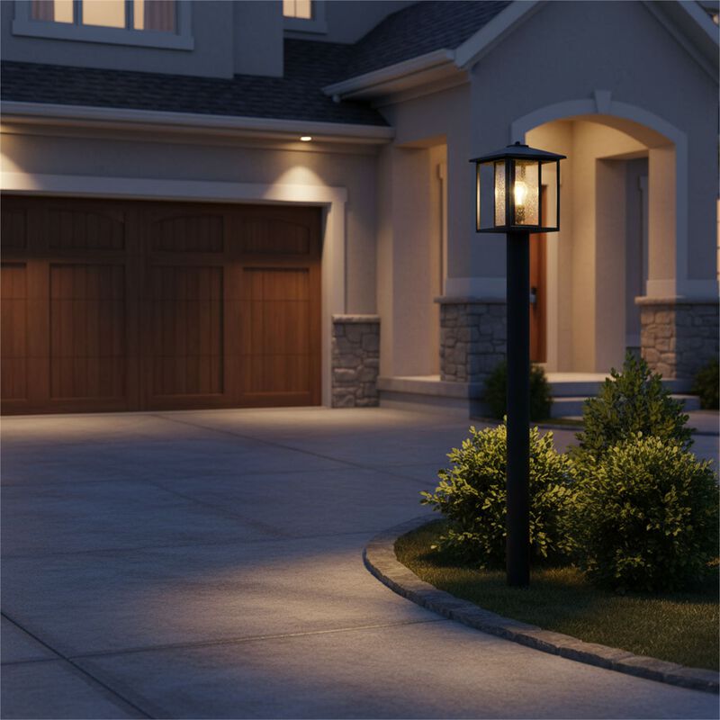 Generation Lighting Hunnington 15 Inch Tall Outdoor Post Lamp