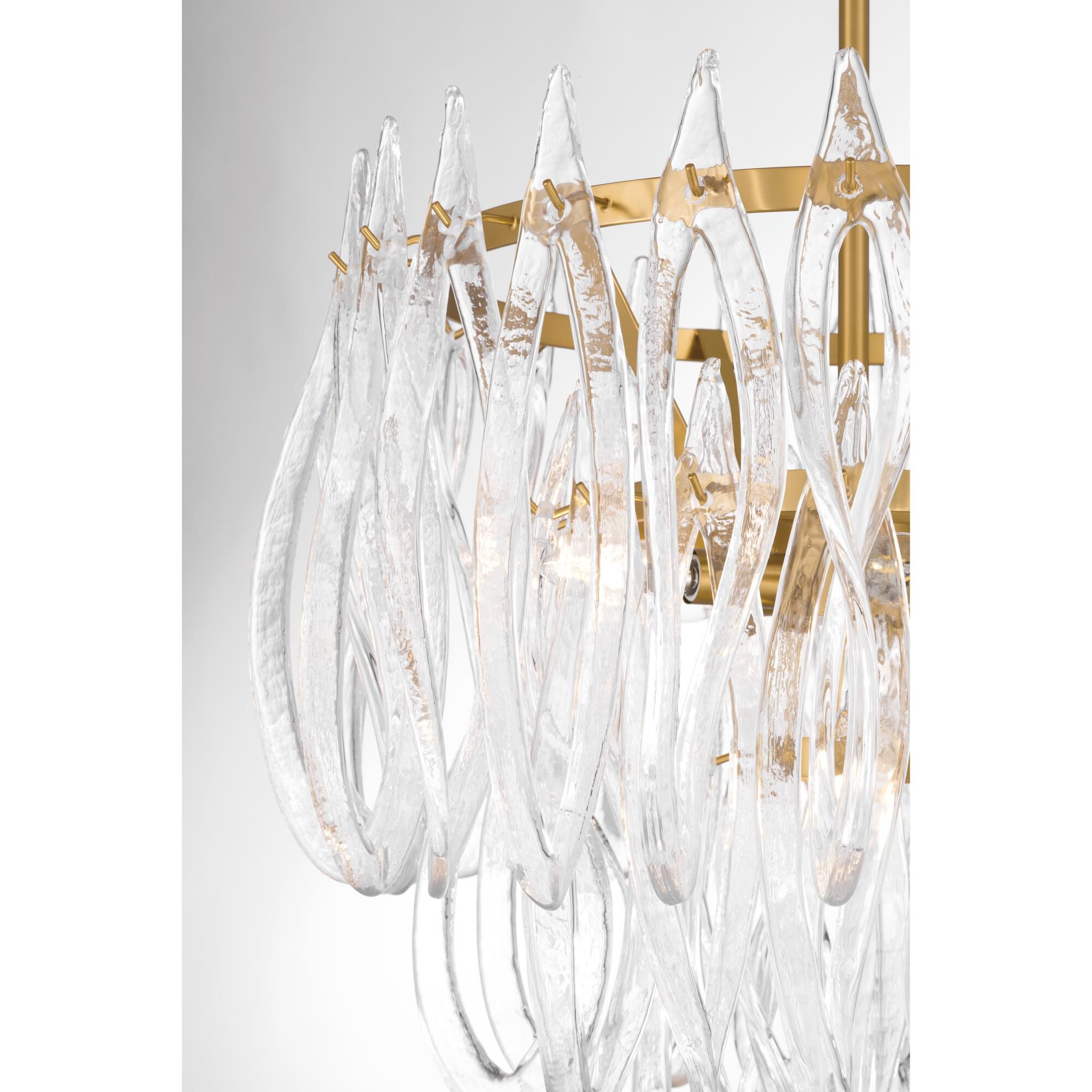 Glassara 23 Inch Chandelier by Metropolitan Lighting