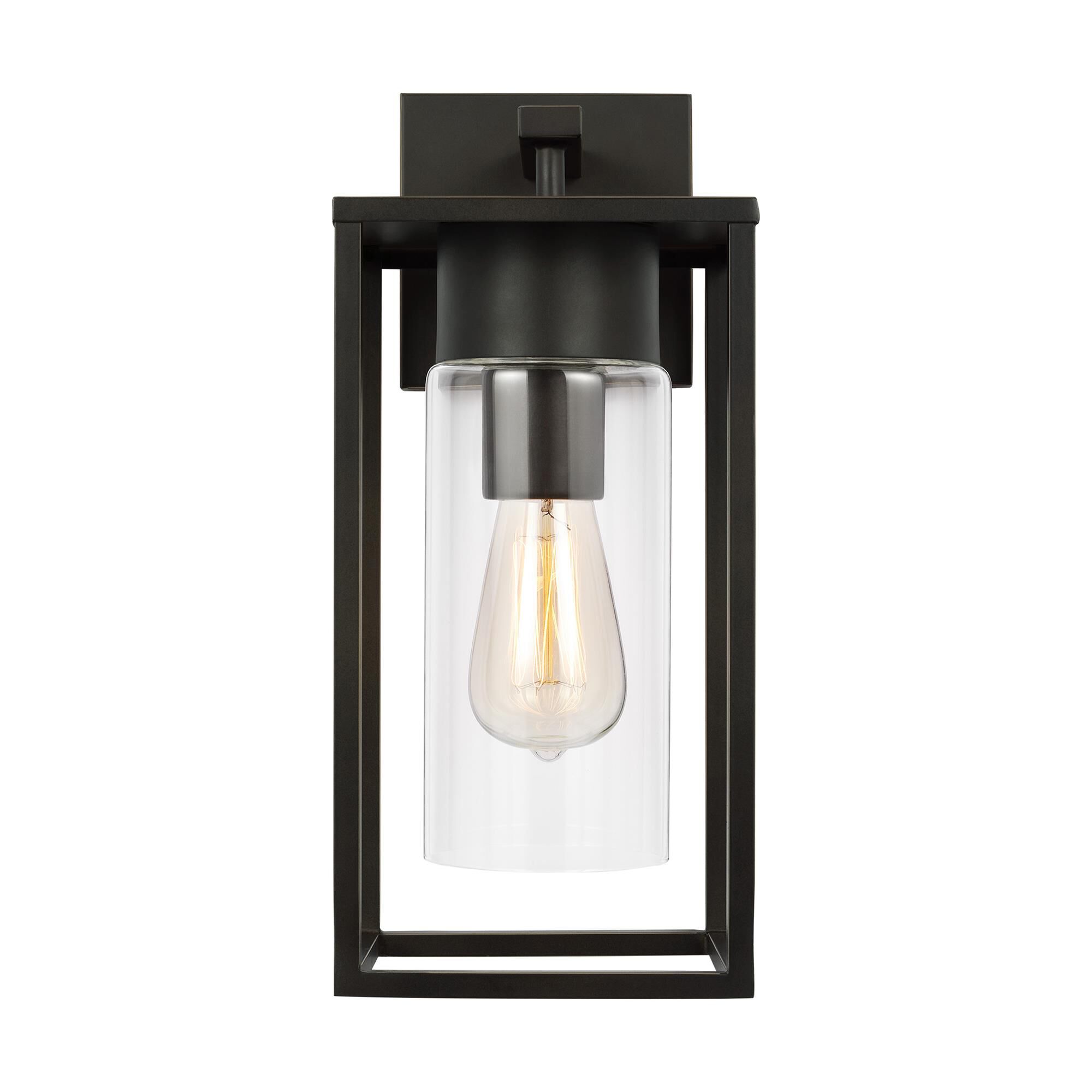 Shown in Antique Bronze finish and Clear glass and Clear Glass shade