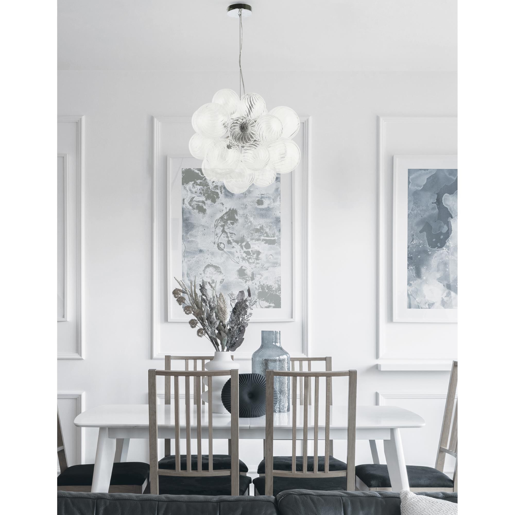 Charlize 20 Inch Large Pendant by Dainolite