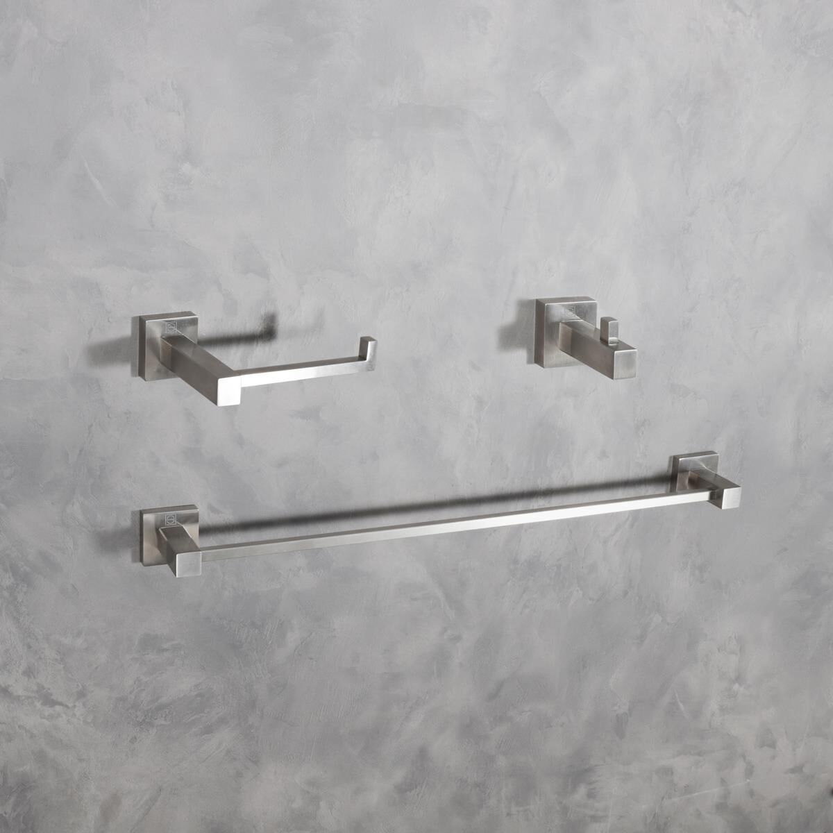 Isla 3 Piece Towel Bar Set by Elegant Decor