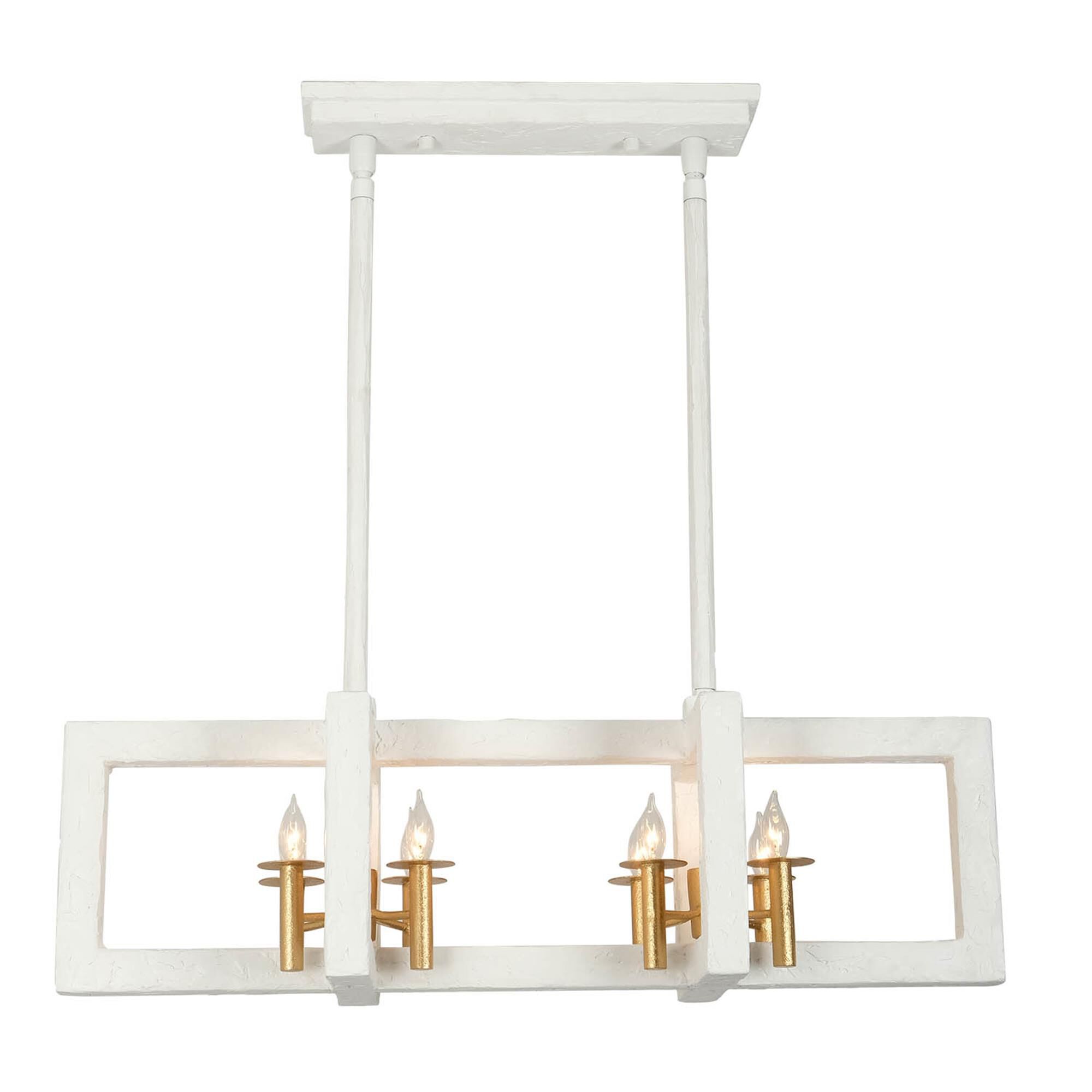 Duo 42 Inch Linear Suspension Light by Kalco