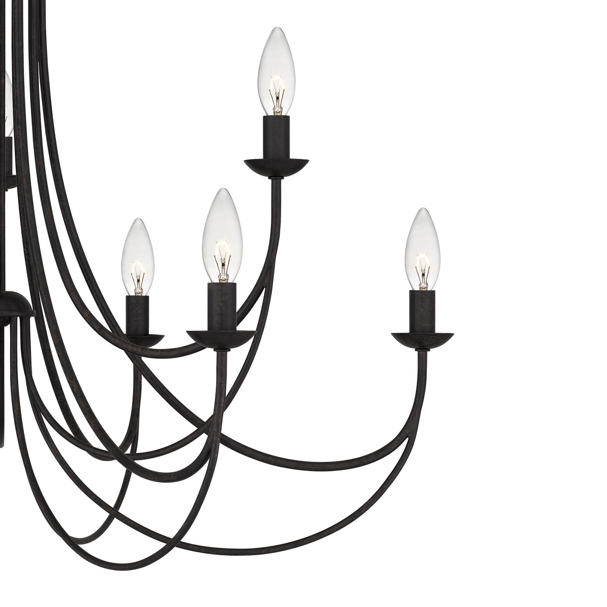 Mirren 30 Inch 9 Light Chandelier by Quoizel