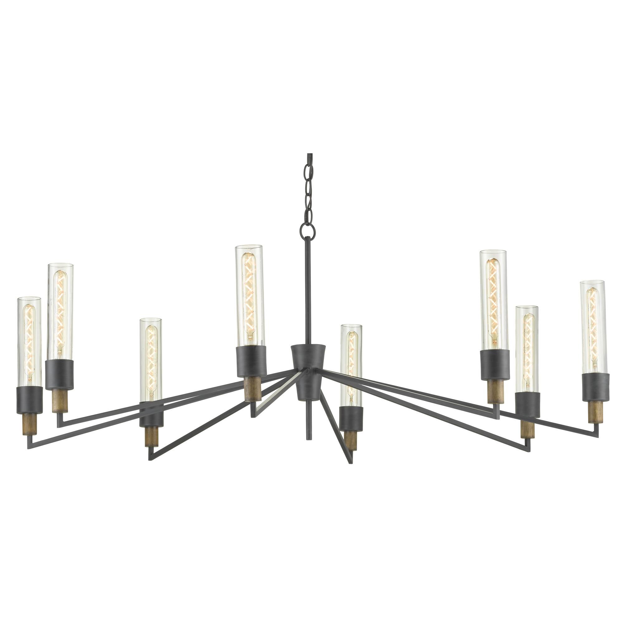 Delgado 8 Light Chandelier by Currey and Company
