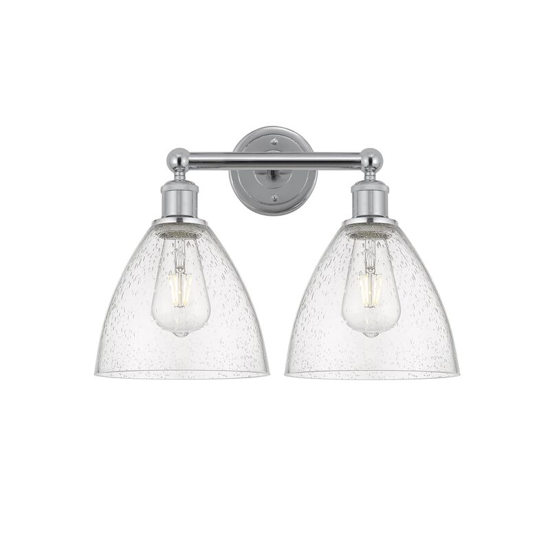Bruno Marashlian Bristol Glass 16 Inch 2 Light Bath Vanity Light by Innovations Lighting