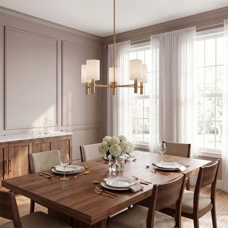 Drew & Jonathan Manor Small Chandelier by Visual Comfort Studio