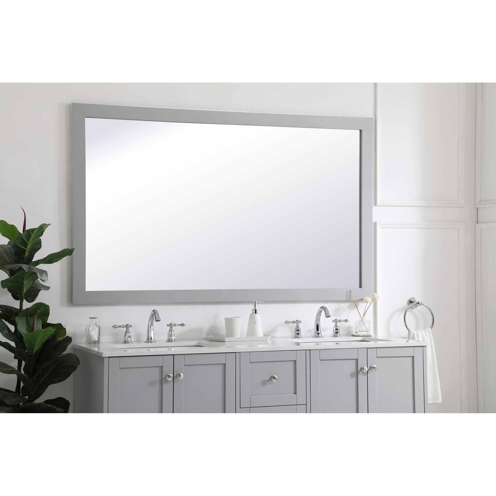 Shown in Grey finish