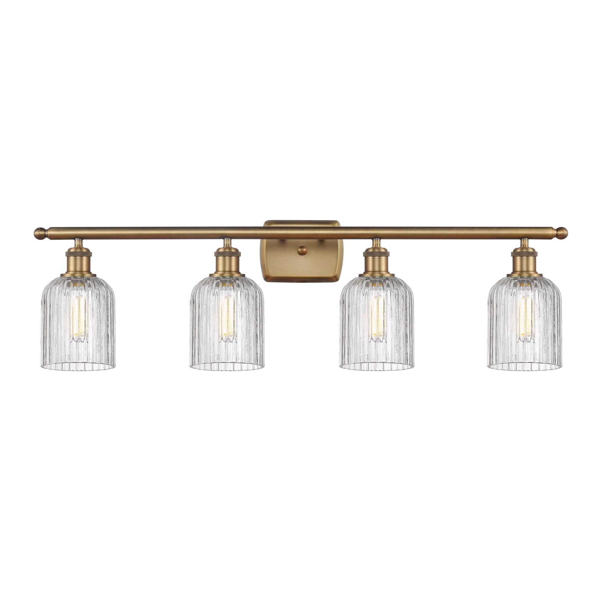 Shown in Brushed Brass finish