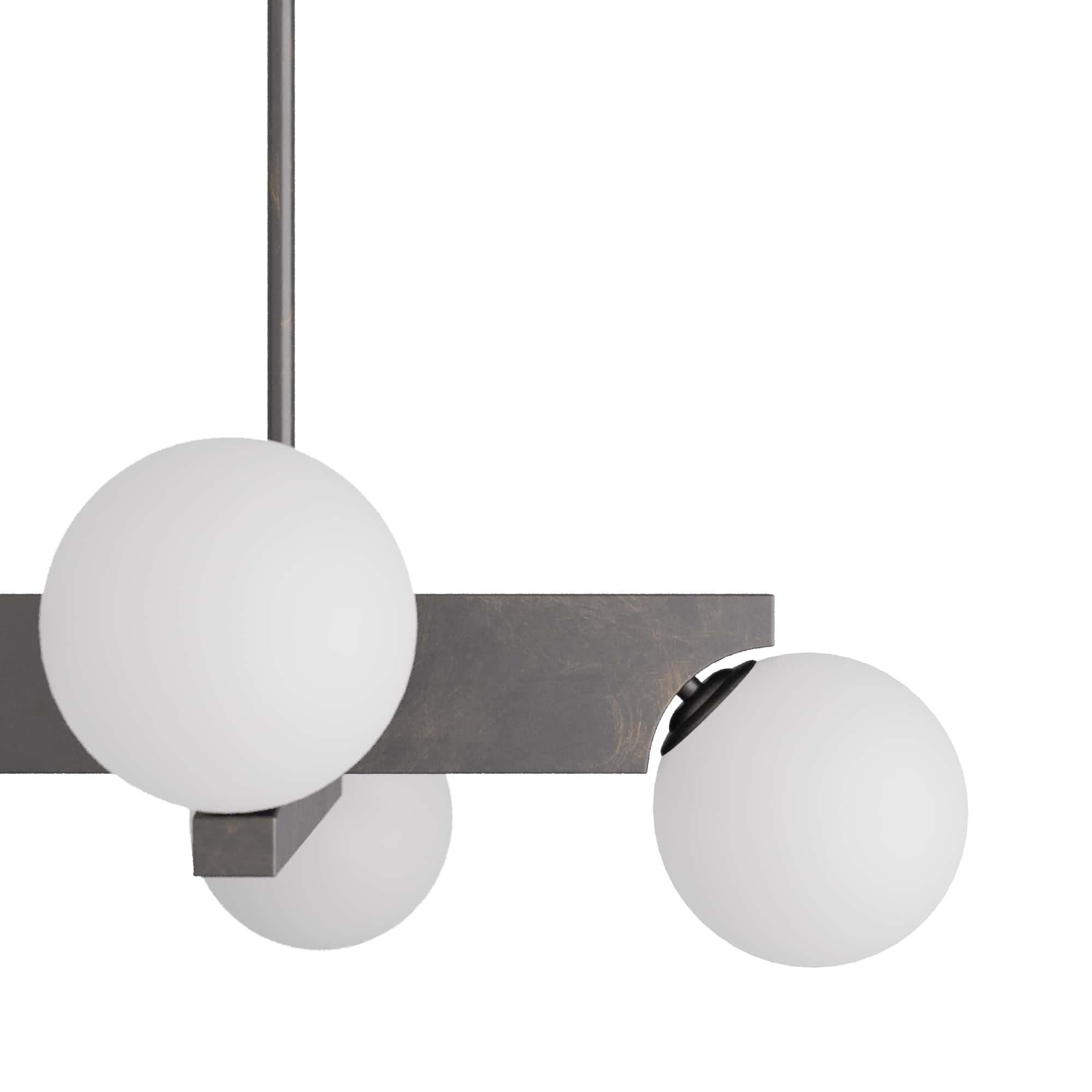 Tallow 46 Inch 6 Light Linear Suspension Light by Arteriors Home