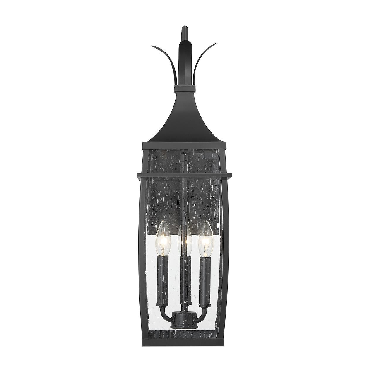 Montpelier 25 Inch Tall 3 Light Outdoor Wall Light by Savoy House