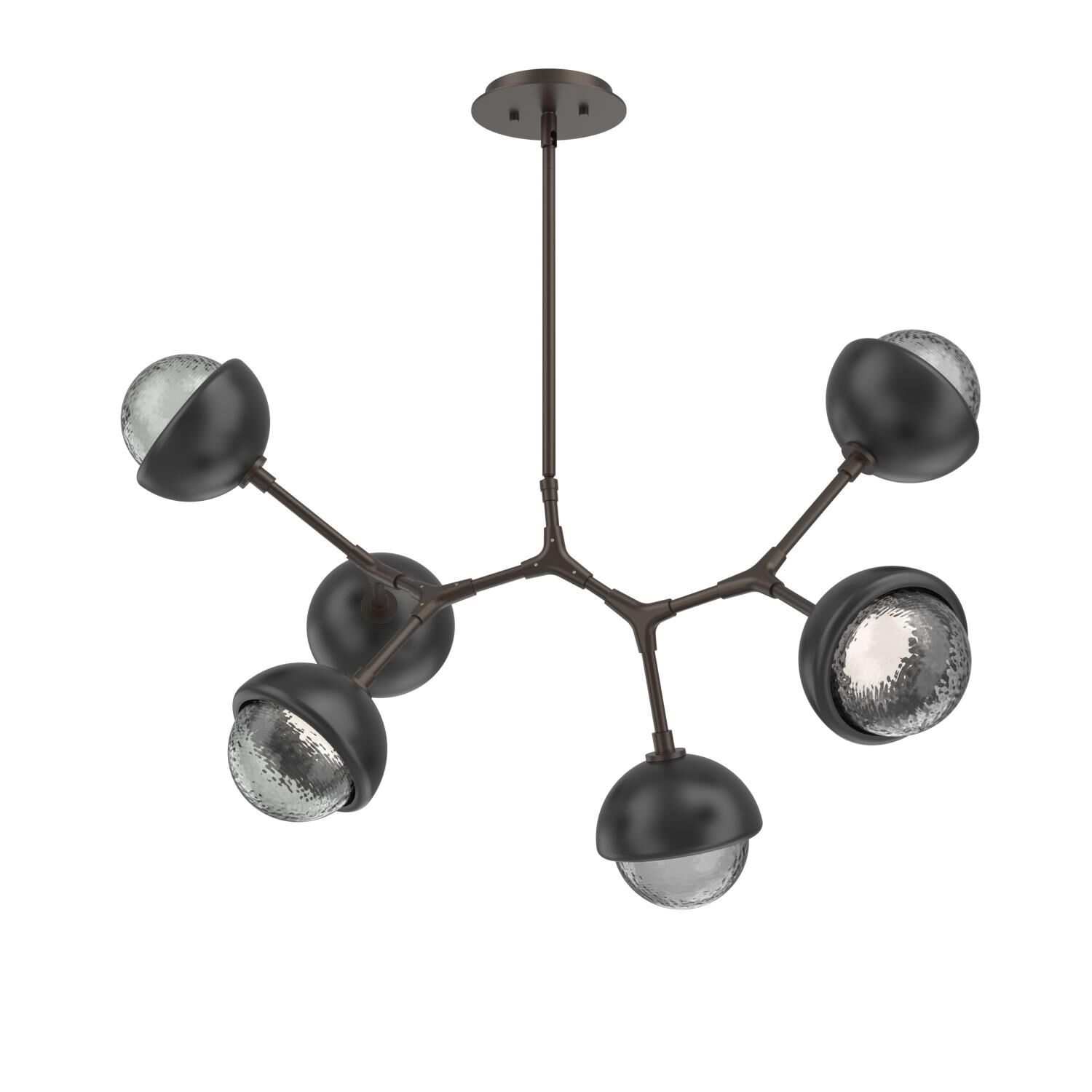 Shown in Flat Bronze finish and Smoke glass and Matte Black accent