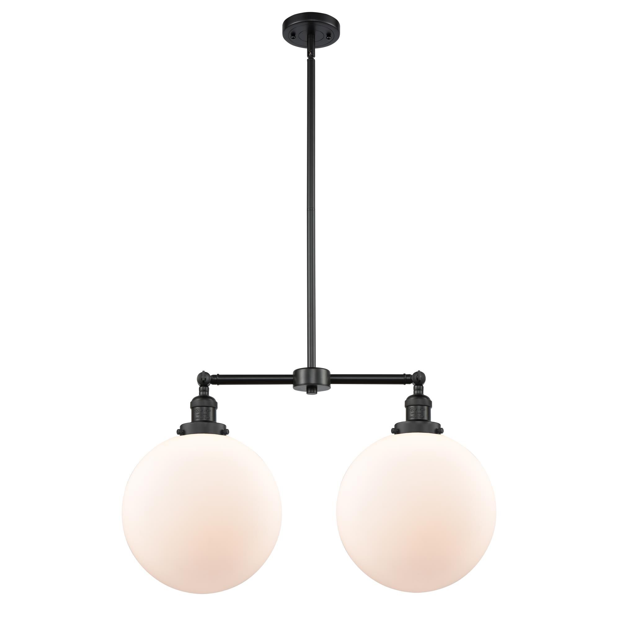 Bruno Marashlian XX-Large Beacon 27 Inch 2 Light Linear Suspension Light by Innovations Lighting