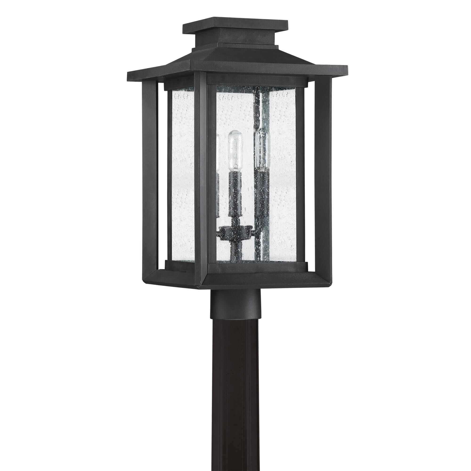 Wakefield 19 Inch Tall 3 Light Outdoor Post Lamp by Quoizel