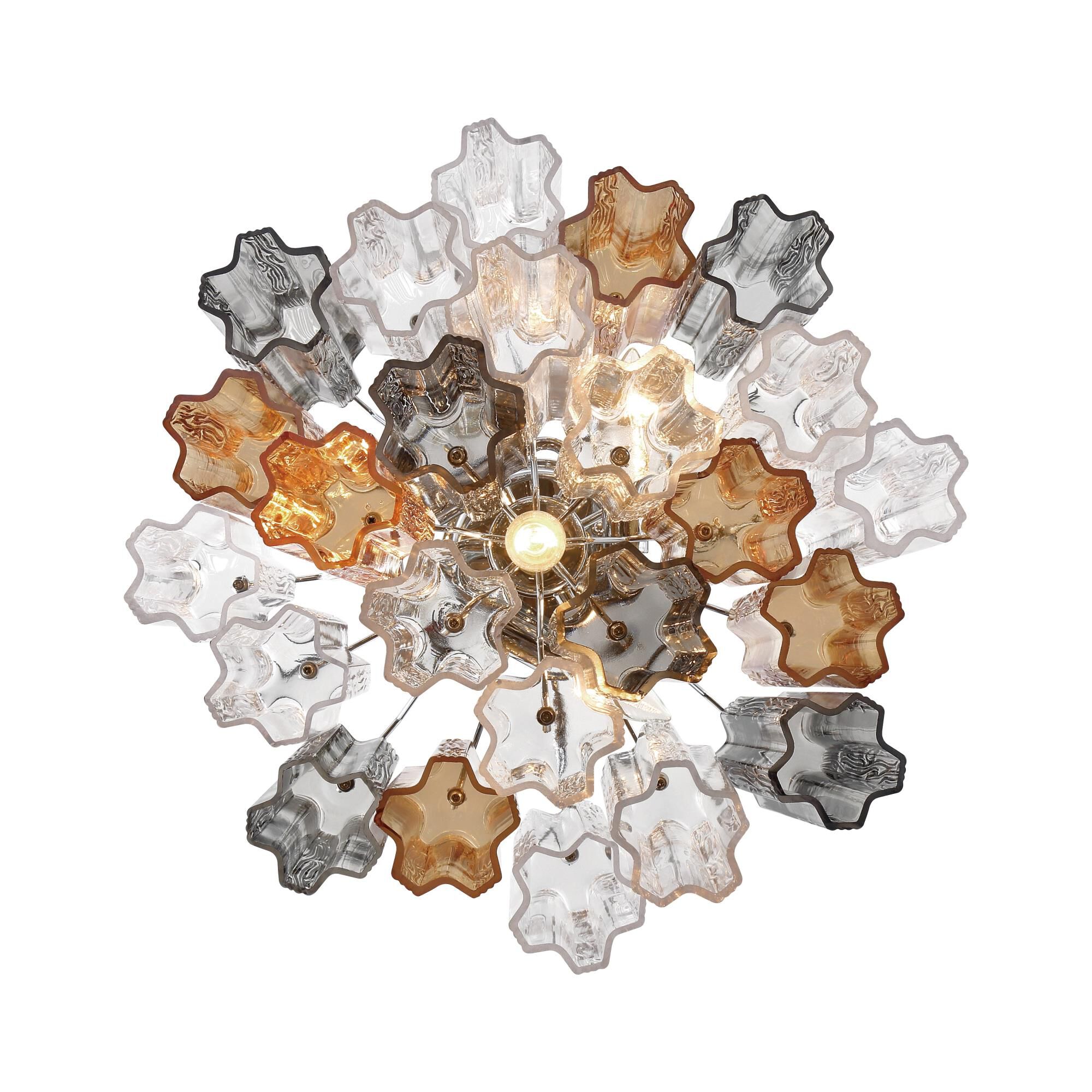Addis 18 Inch Semi Flush Mount by Crystorama