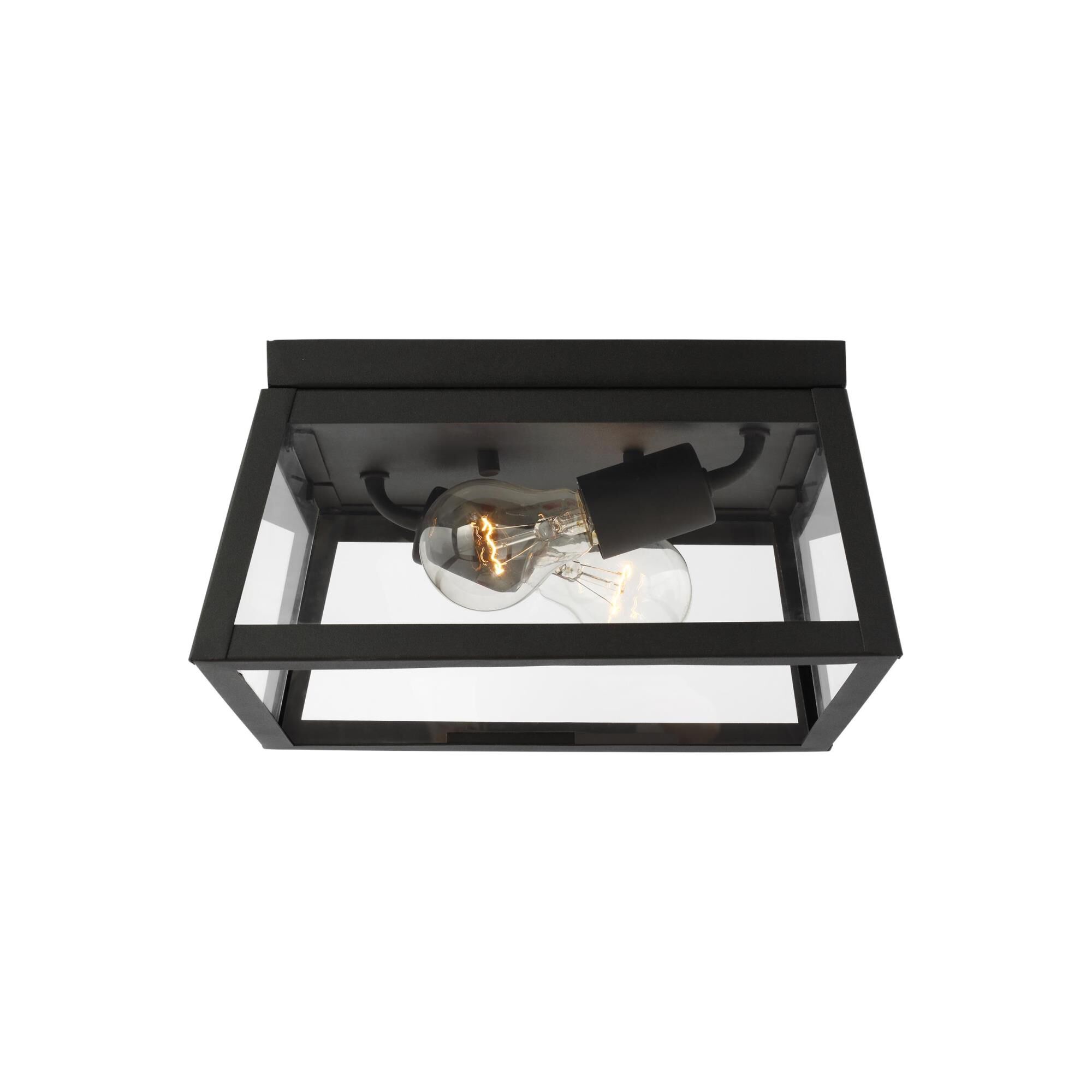 Shown in Black finish and Clear glass and Clear Glass And Etched Opal Glass s shade