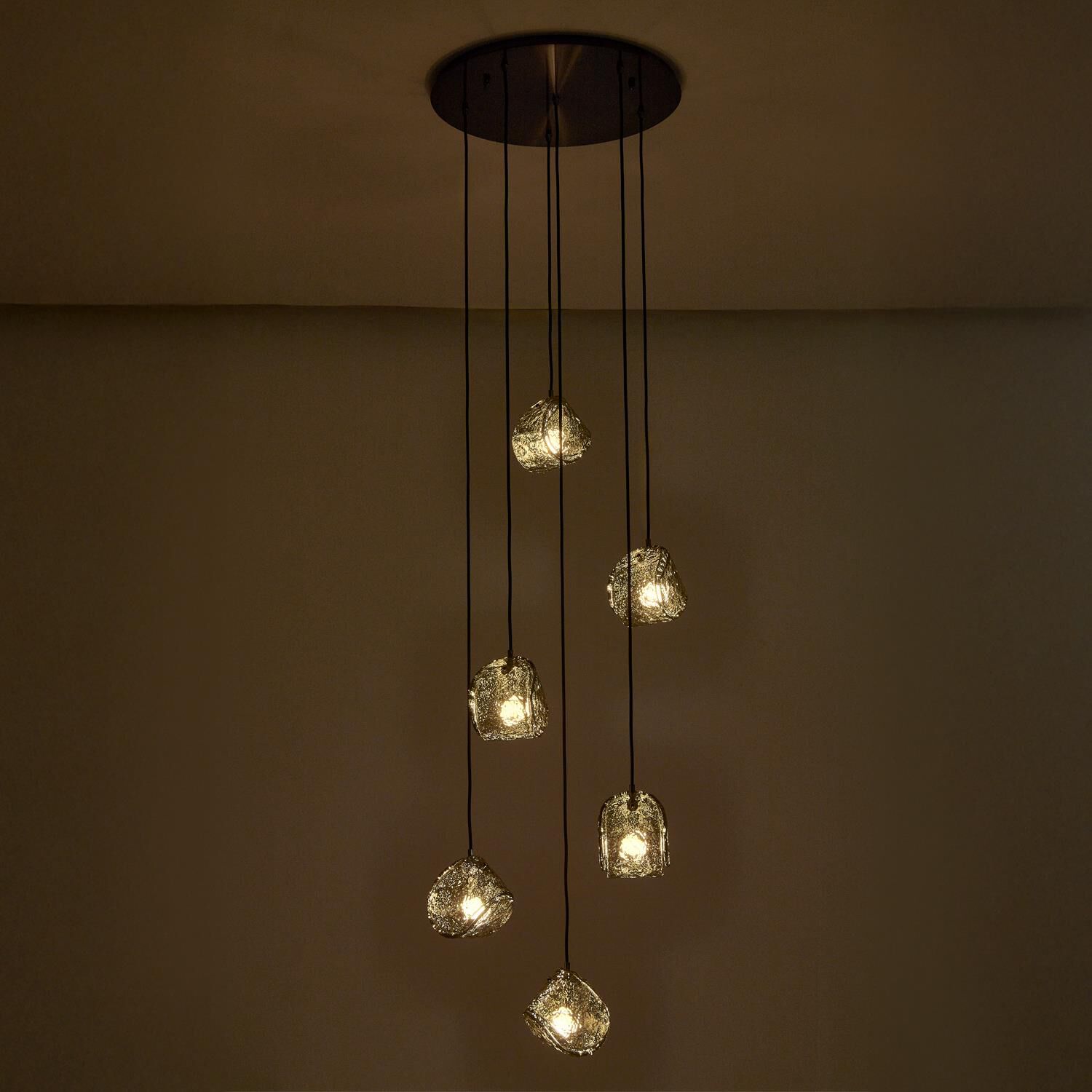 Pallina 24 Inch Multi Light Pendant by Kalco Lighting