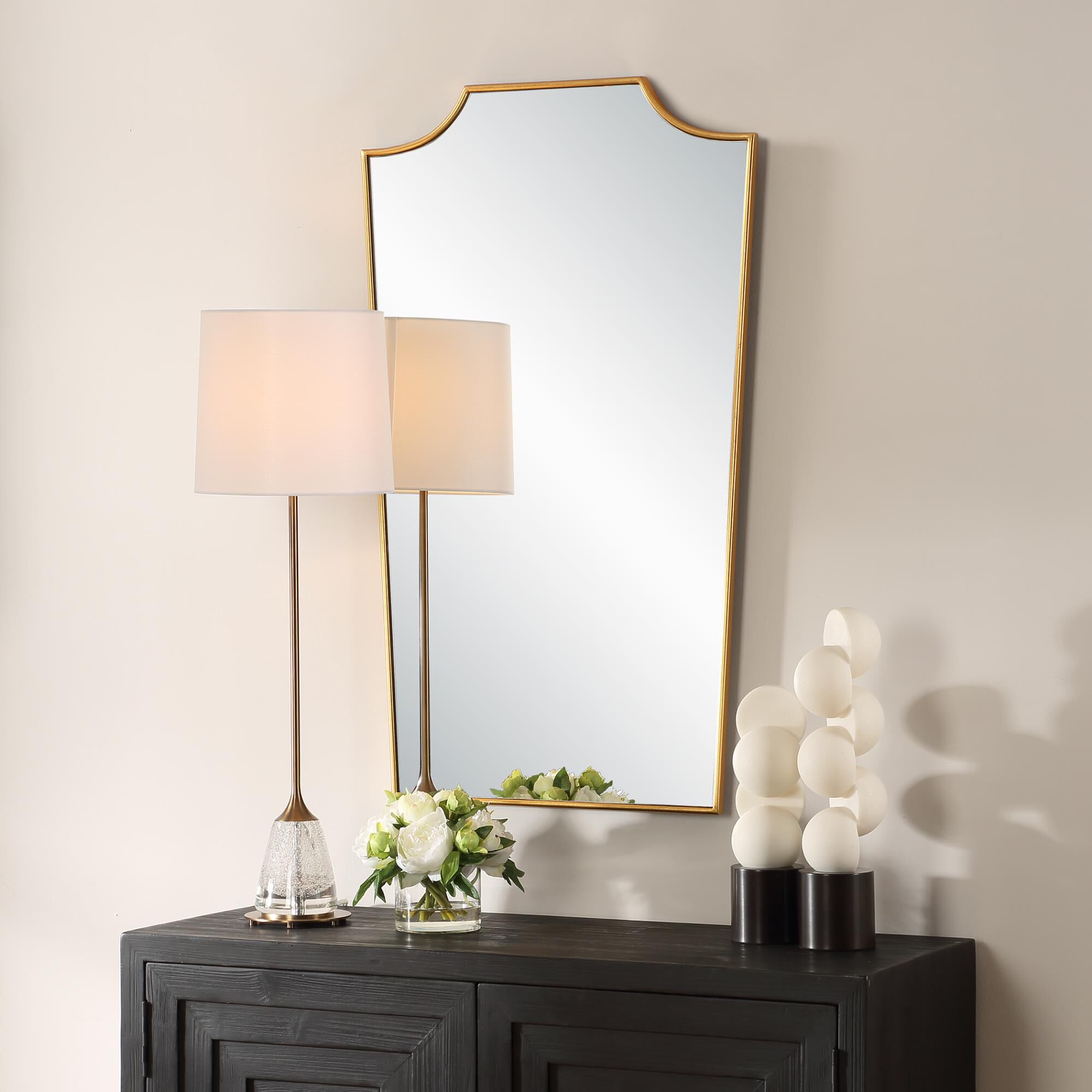 Demure 40 Inch Wall Mirror by Uttermost