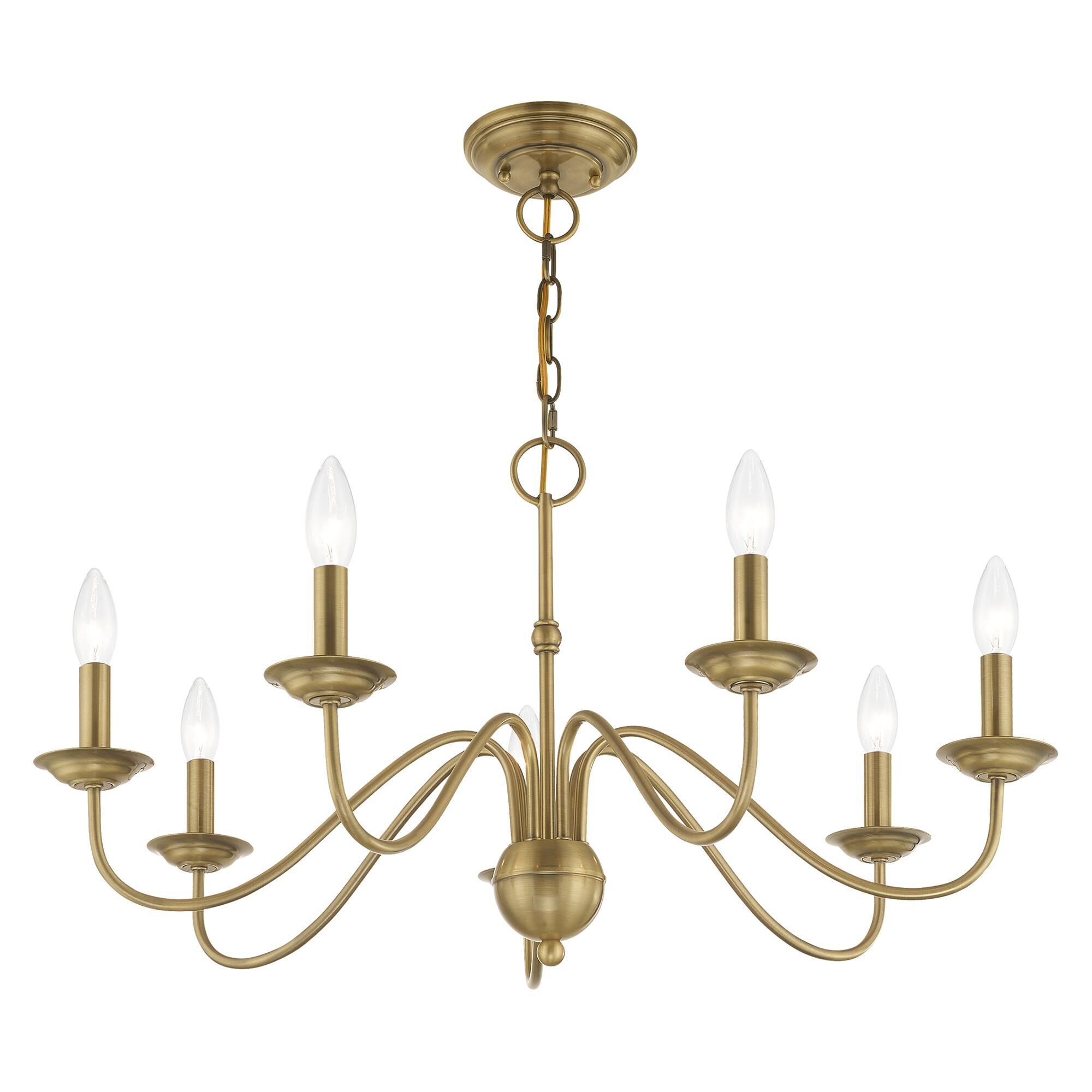 Windsor 7 Light Chandelier by Livex Lighting