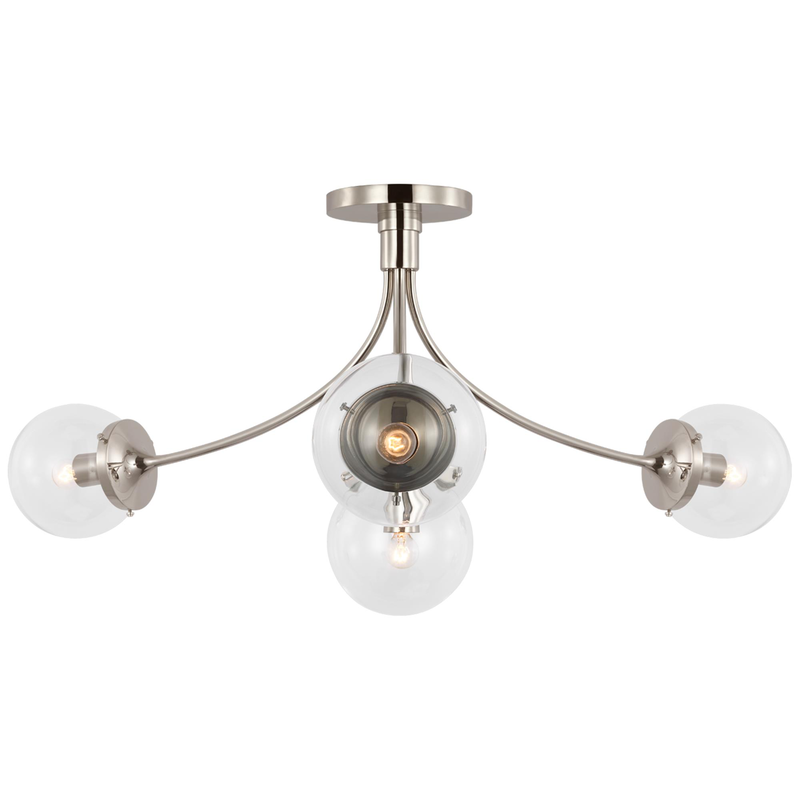 kate spade new york Prescott Semi Flush Mount by Visual Comfort Signature Collection