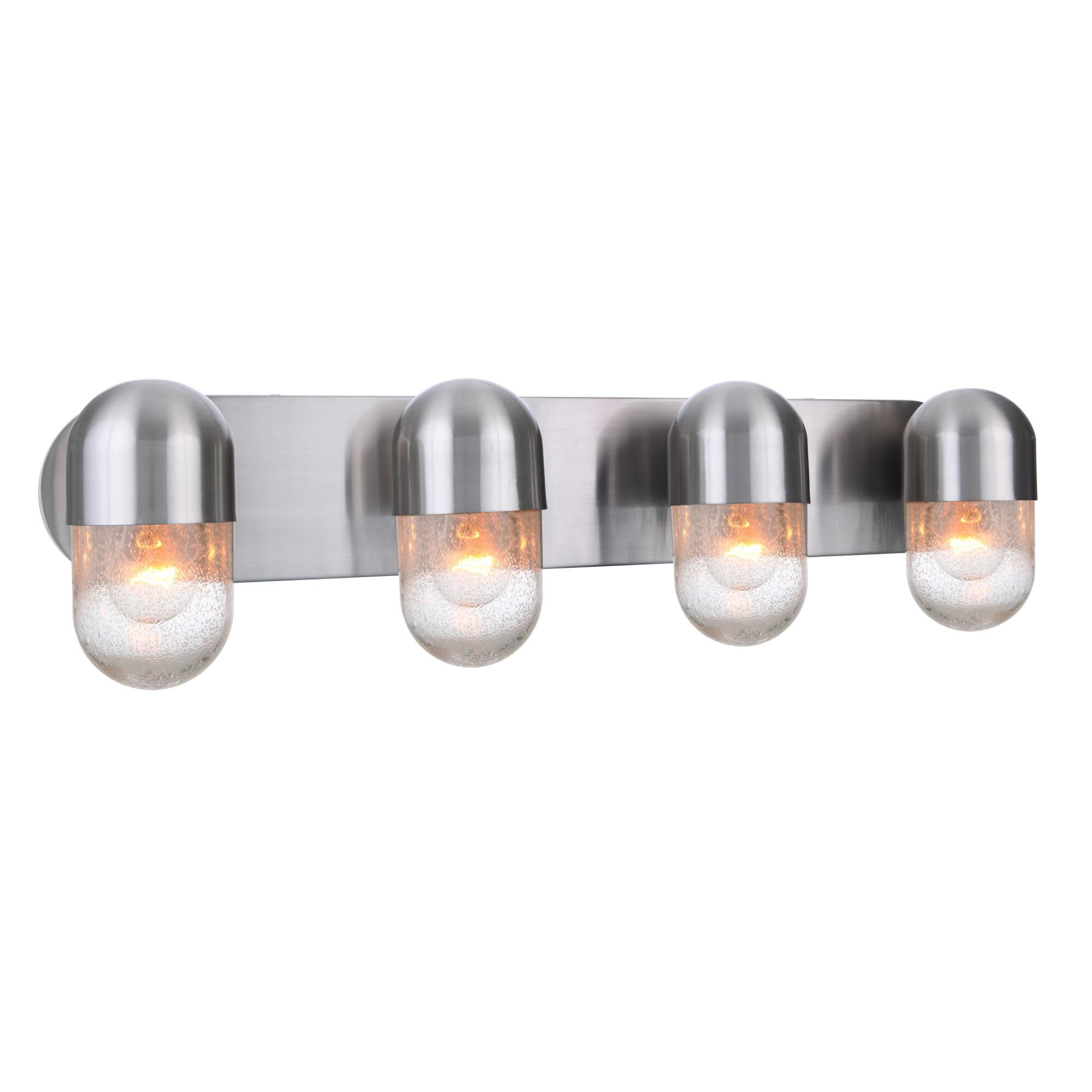 Pill 31 Inch 4 Light Bath Vanity Light by Craftmade