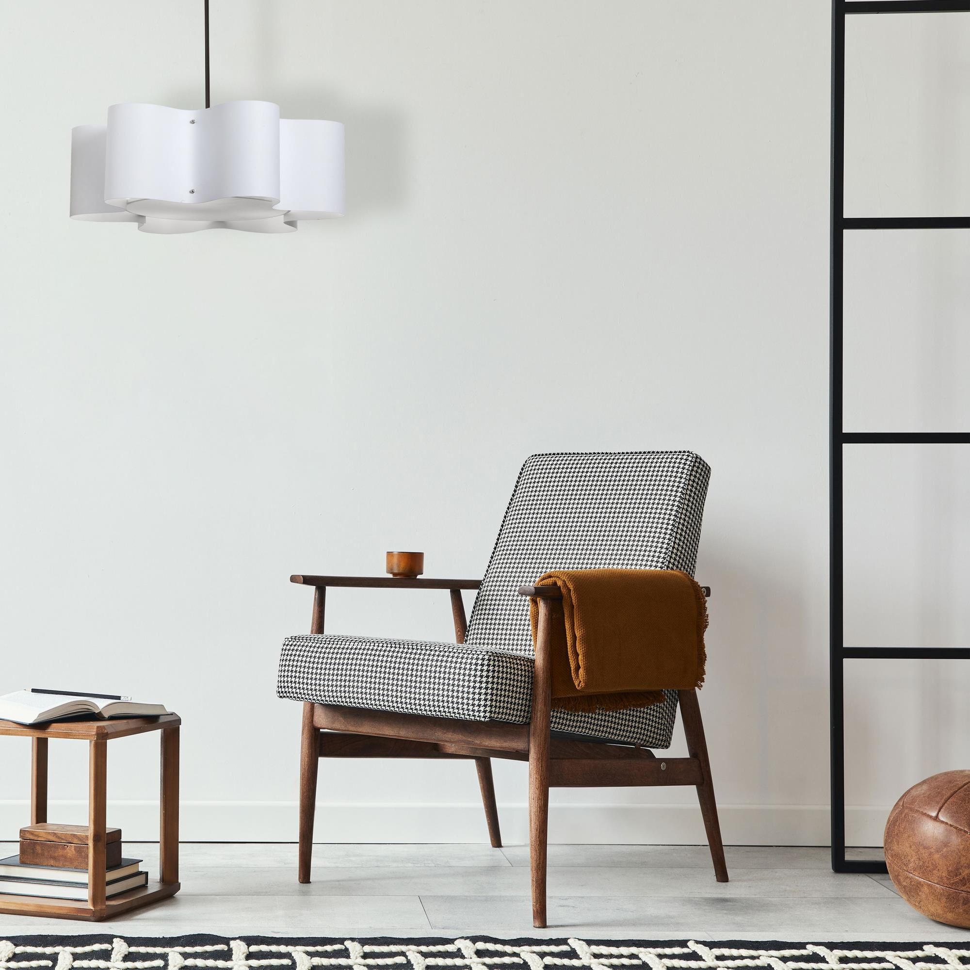 Shown in White finish