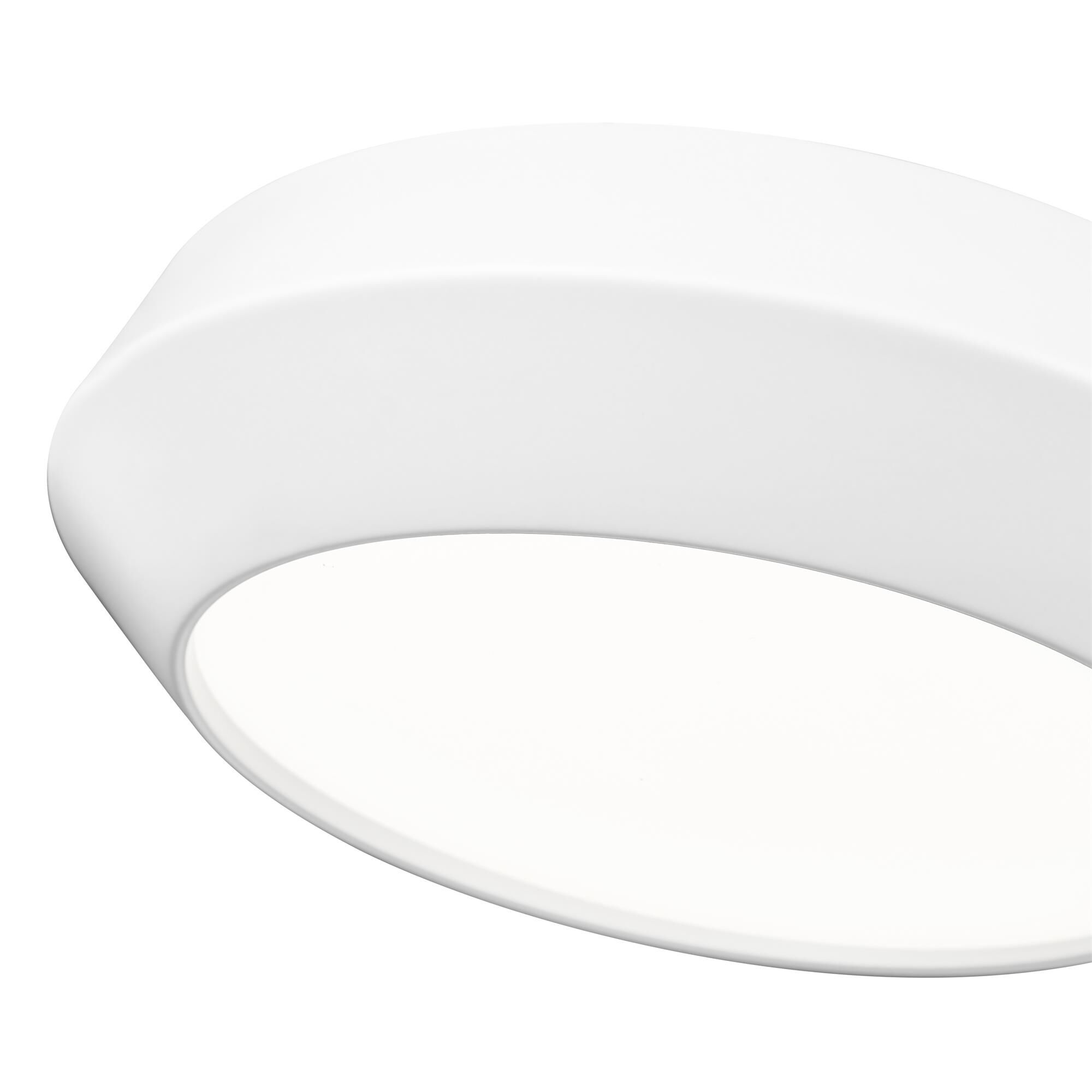 Shown in Matte White finish and White glass
