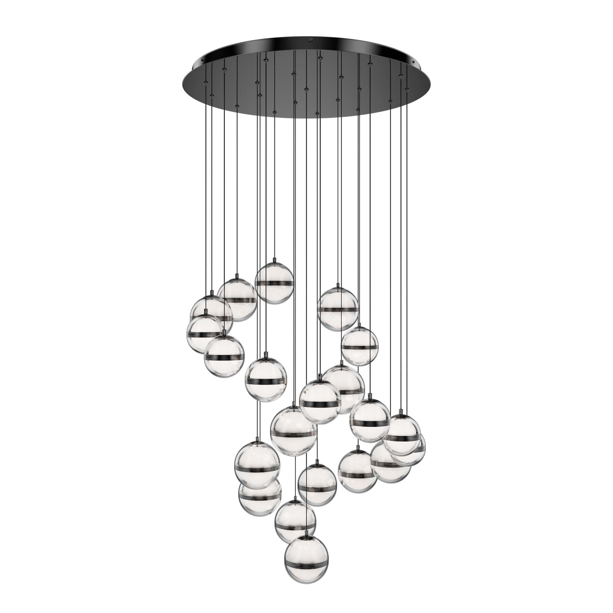 Cyllindra 6 Inch Multi Light Pendant by dweLED